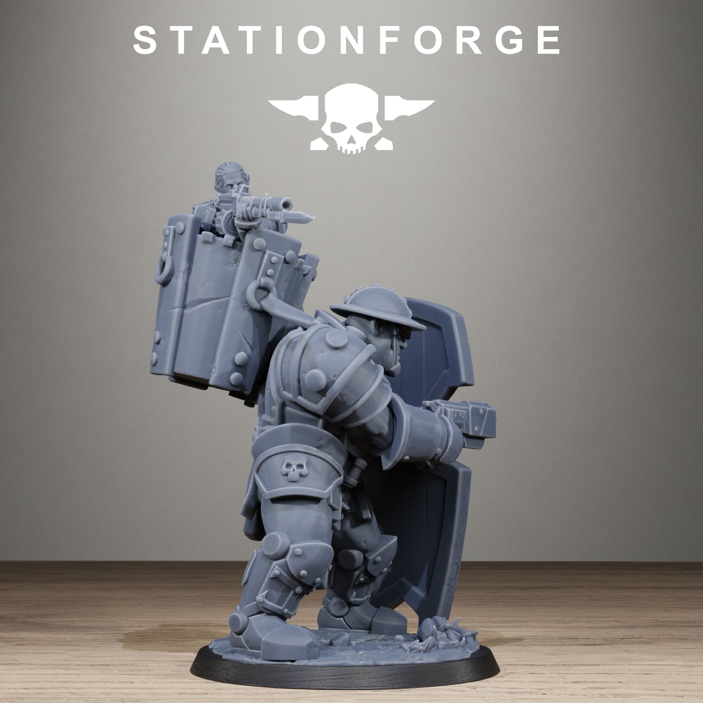 RoyalGuard Shield Bearer (x2) - TTRPG - Wargaming - Grimdark
