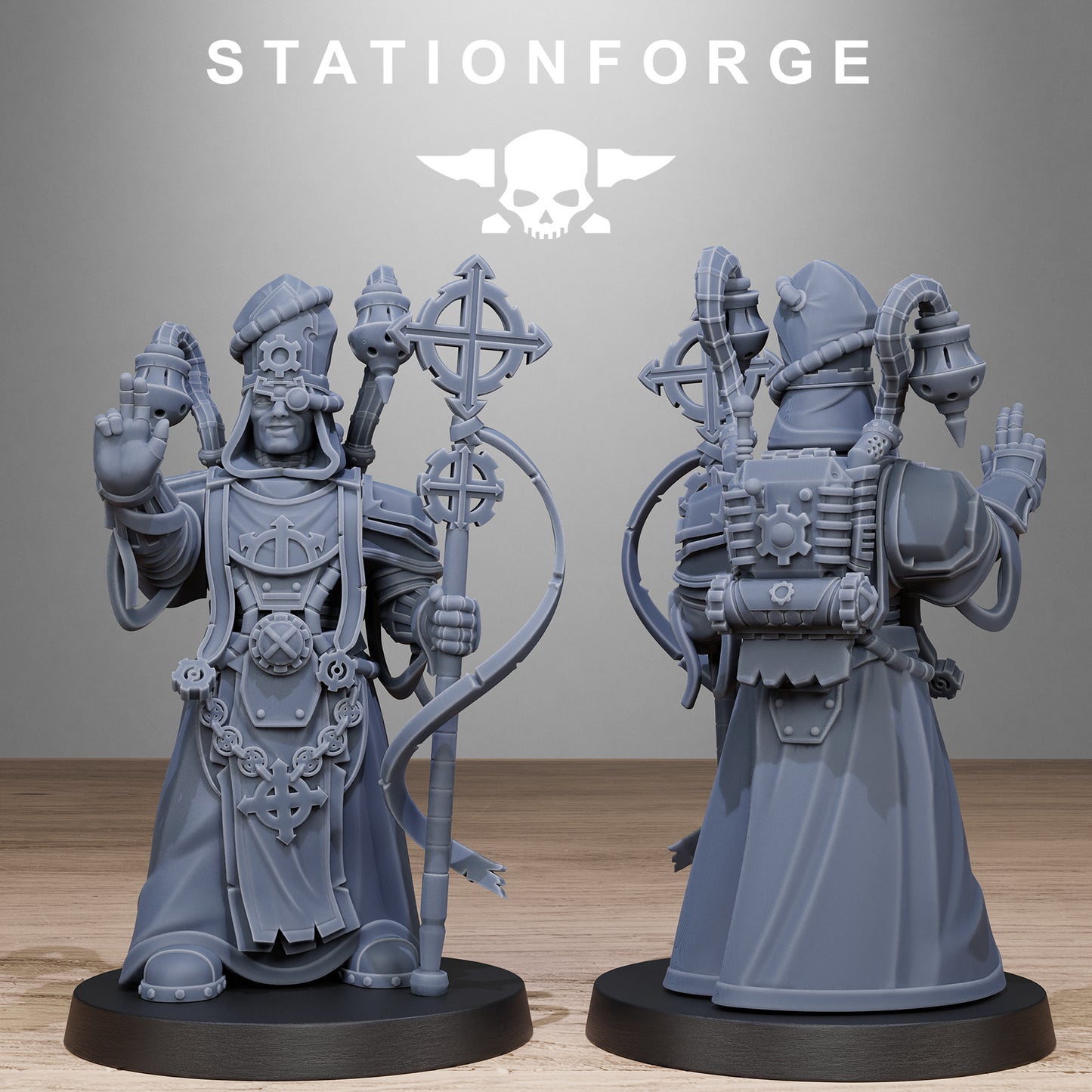 Scavenger Lectern Walker - by Station Forge - TTRPG - Wargaming - Grimdark