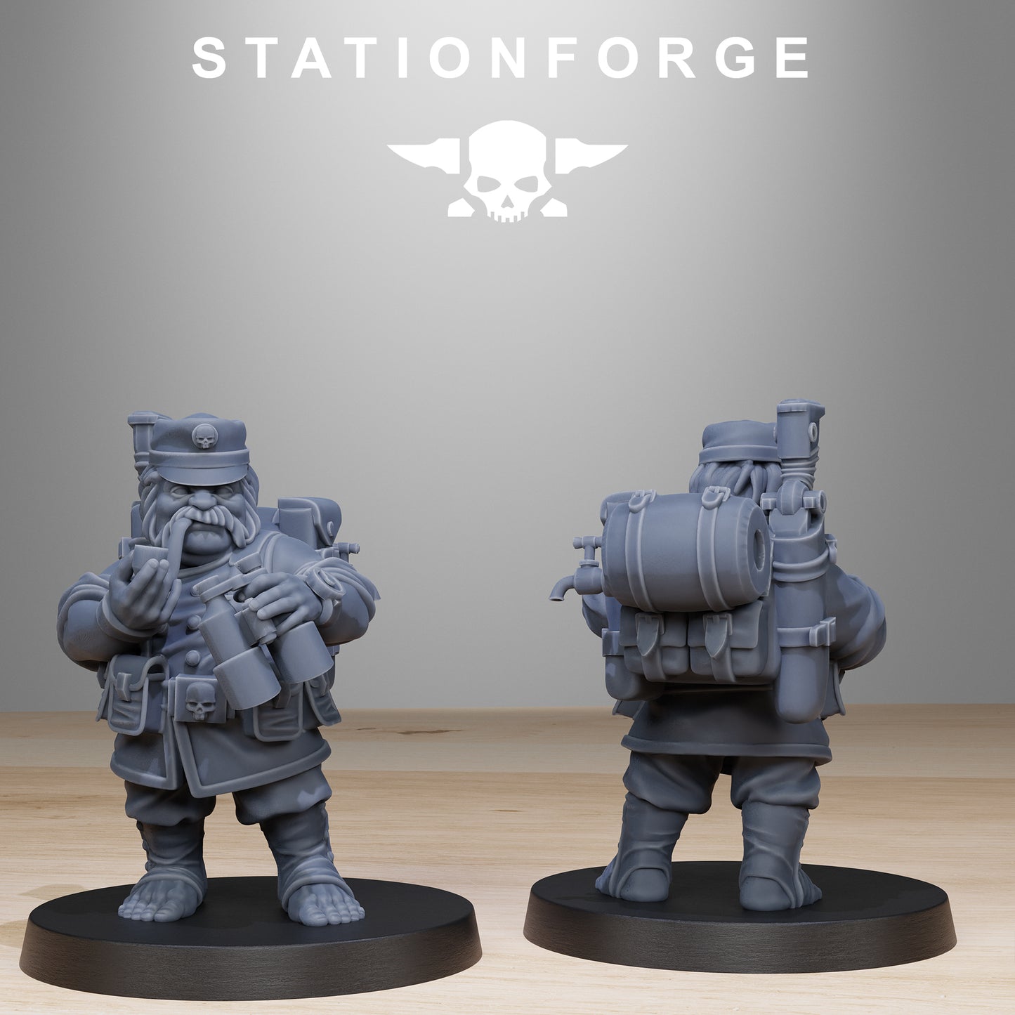 GrimGuard Skulldart Trappers (x12) - TTRPG - Wargaming - Grimdark