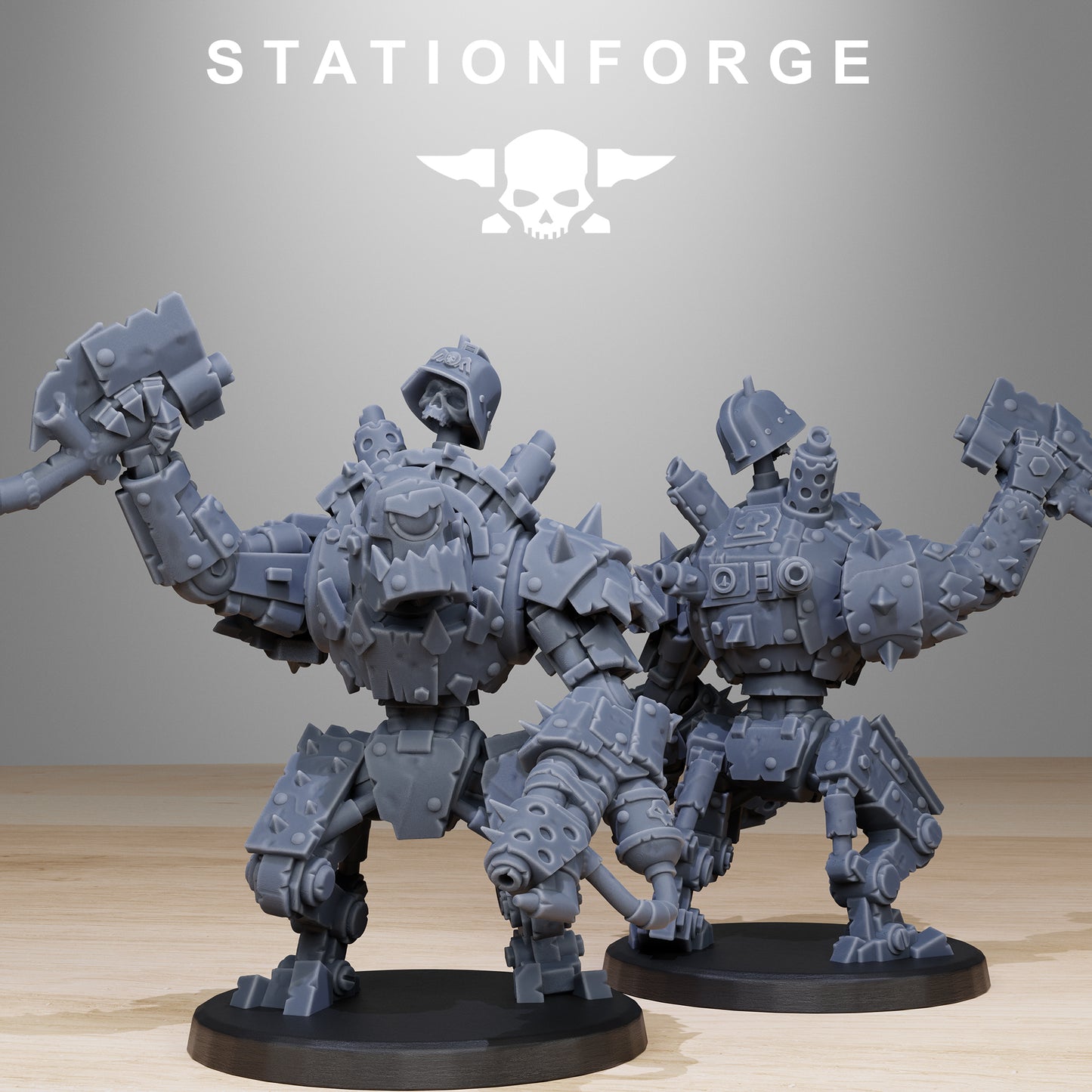 Orkaz Bots Infantry (x10) - TTRPG - Wargaming - Grimdark