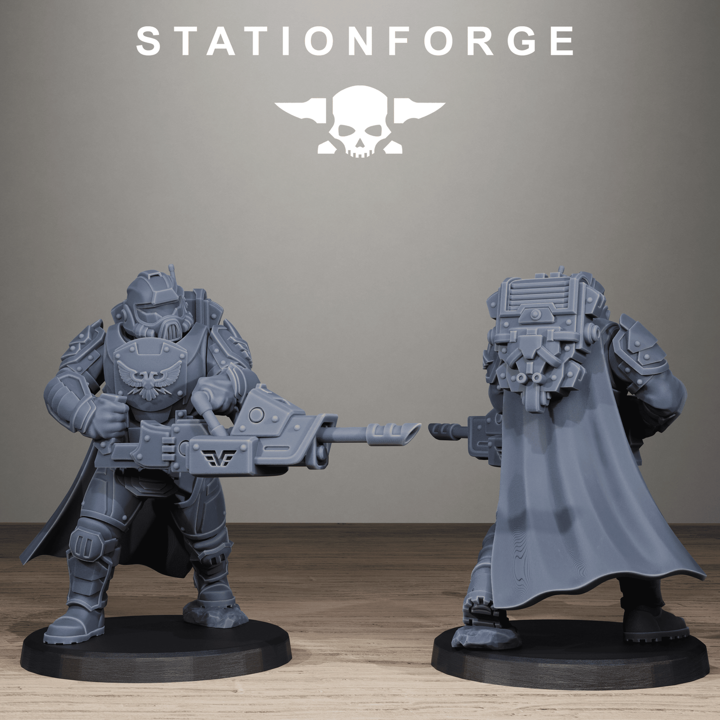 Vaskar Heavy Squad (x11) - TTRPG - Wargaming - Grimdark