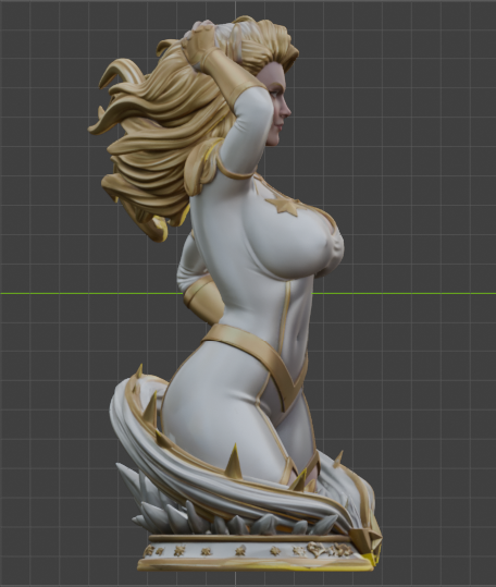 Starlight Bust (75mm to 500mm) - Unassembled/Unpainted/3D Print