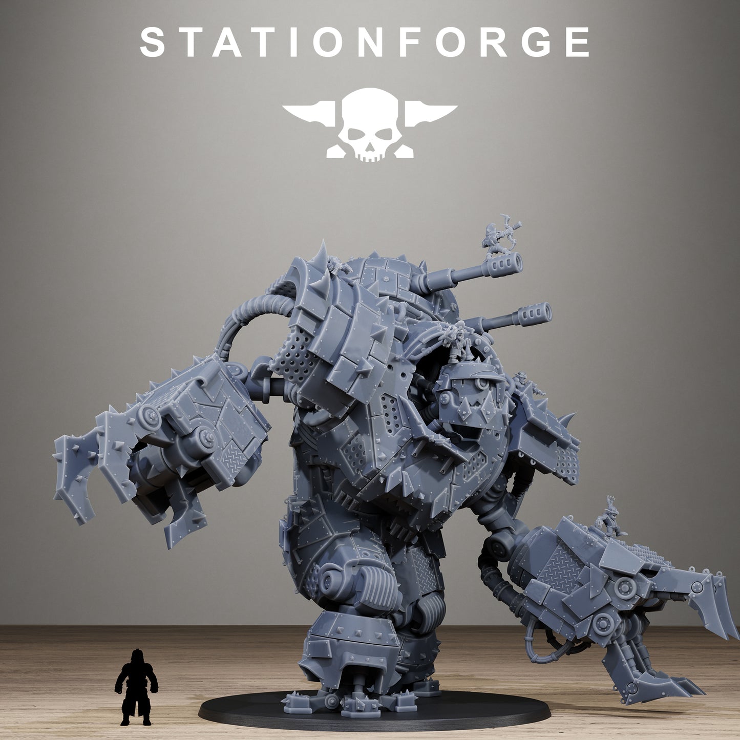 Orkaz Iron Giant - TTRPG - Wargaming - Construct - Grimdark