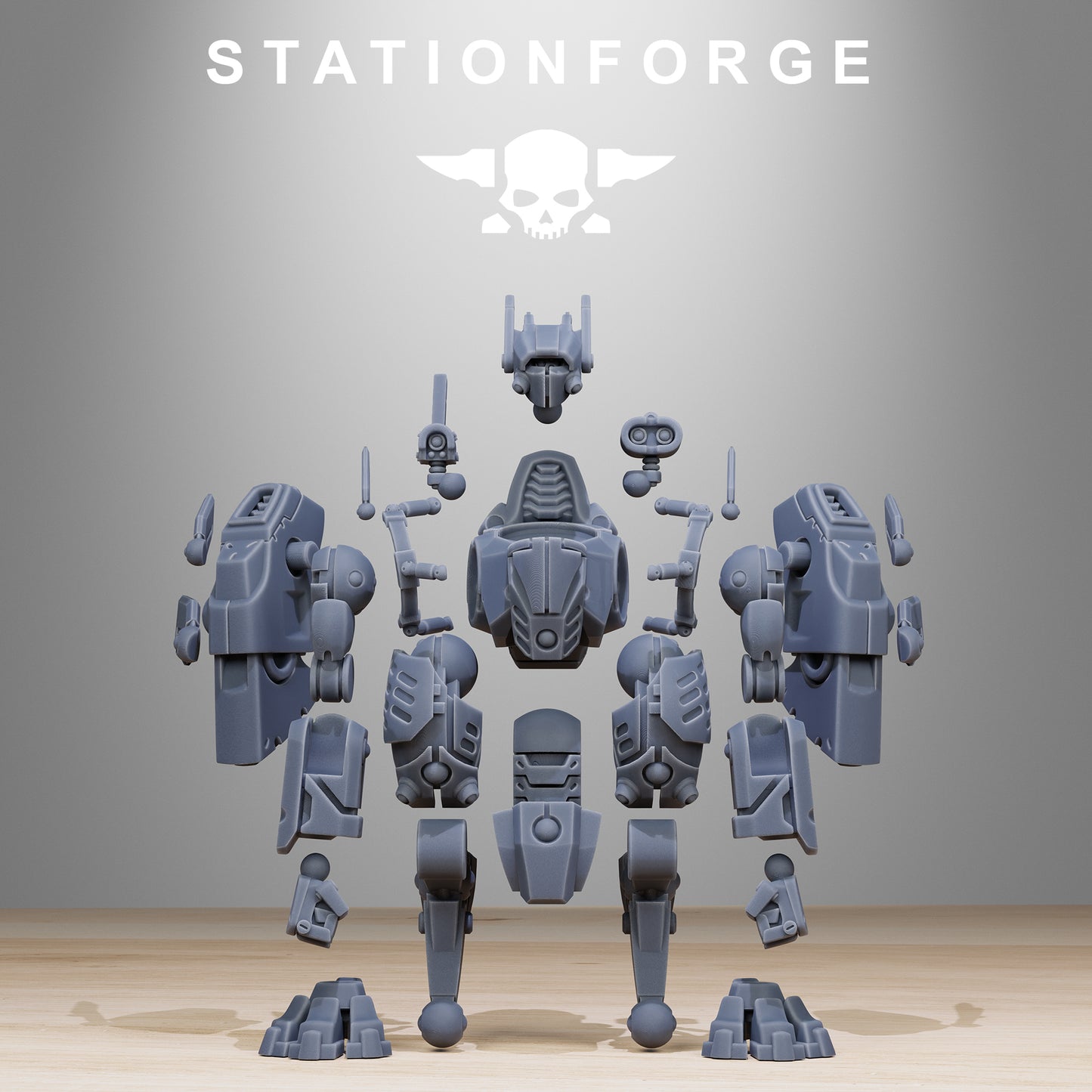 Tarion Elder Mech Mk1 Builder Kit - TTRPG - Wargaming - Grimdark