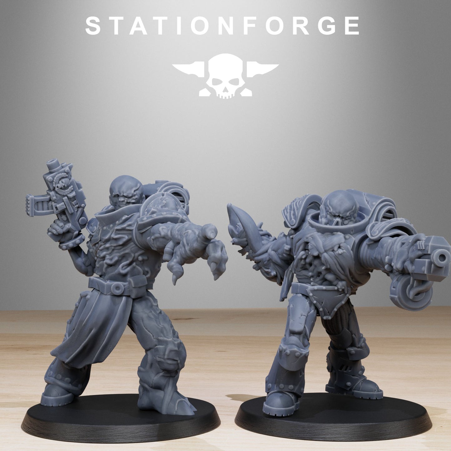 Corrupted Socratis Infantry (x10) - TTRPG - Wargaming - Grimdark