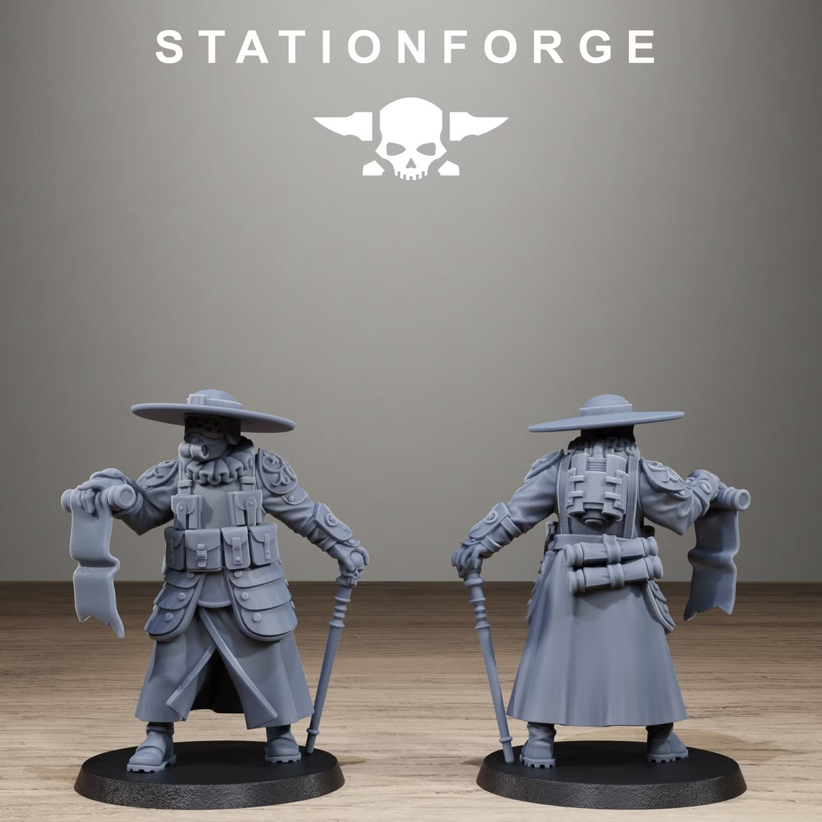 GrimCorp Stragglers (x10) - TTRPG - Wargaming - Grimdark