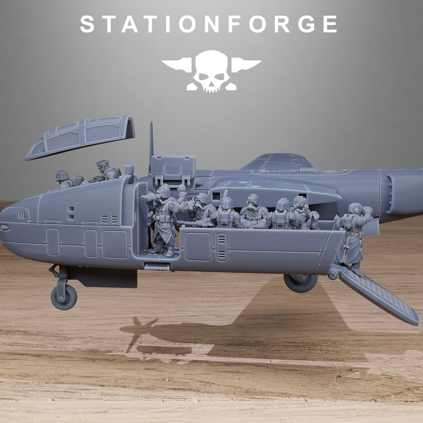 Grimguard Vulture Plane - TTRPG - Wargaming - Grimdark