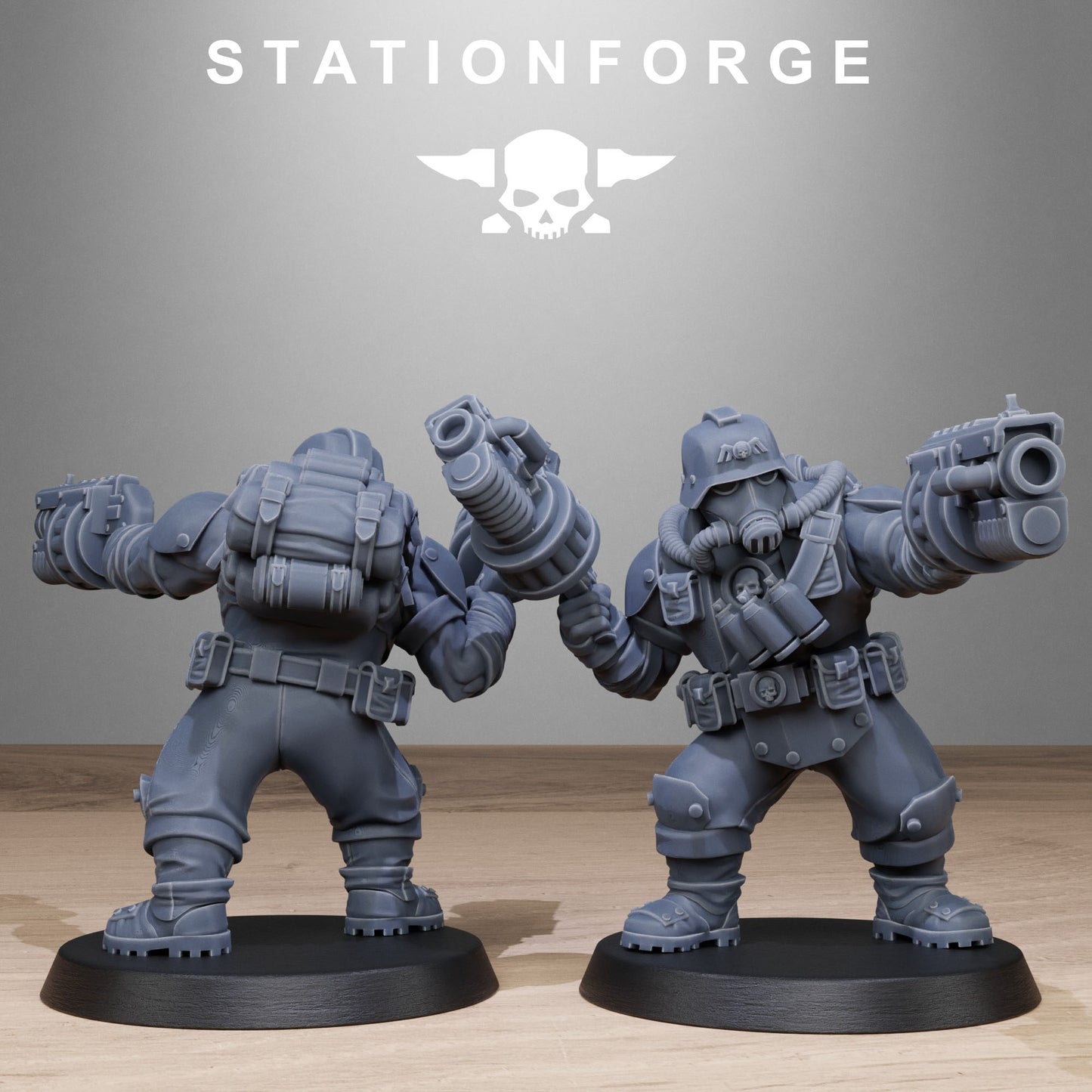 GrimGuard Jungle Fighter Mutants (x10) - TTRPG - Wargaming - Grimdark