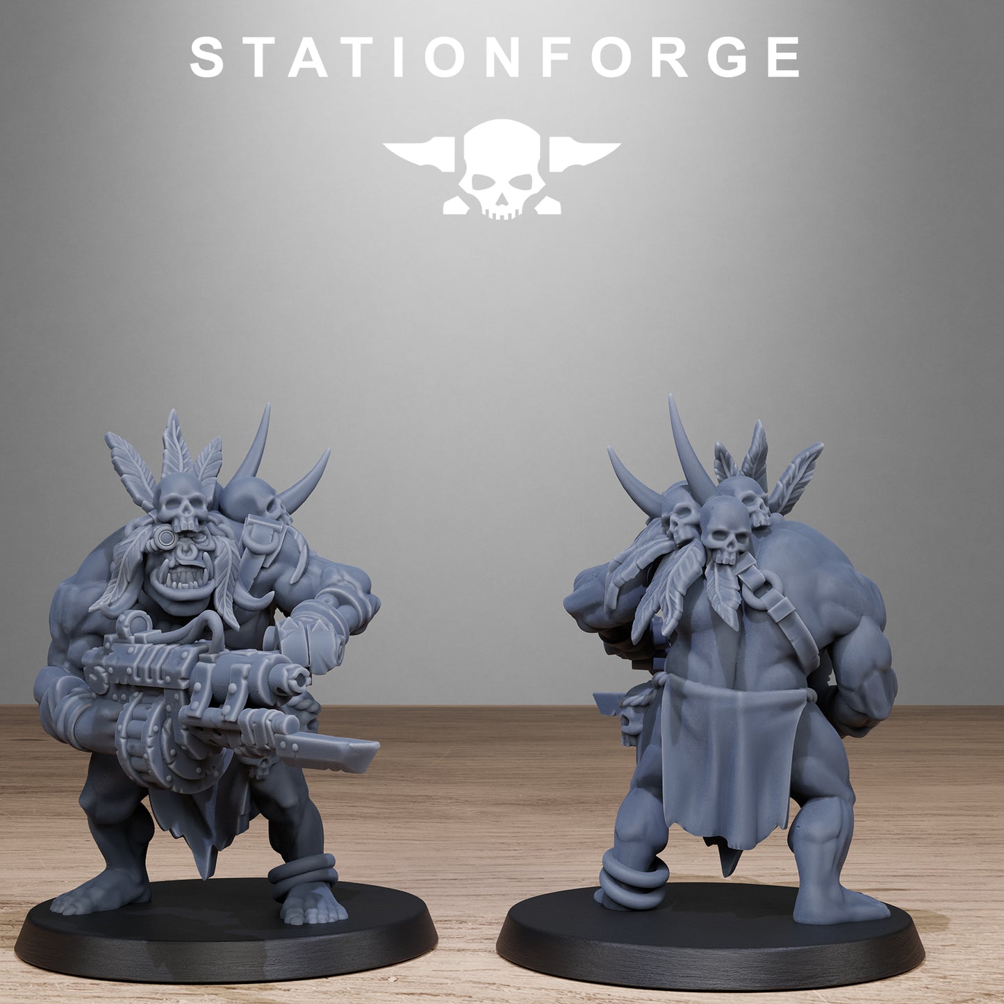 Orkaz Tribal Infantry (x10) - TTRPG - Wargaming - Grimdark
