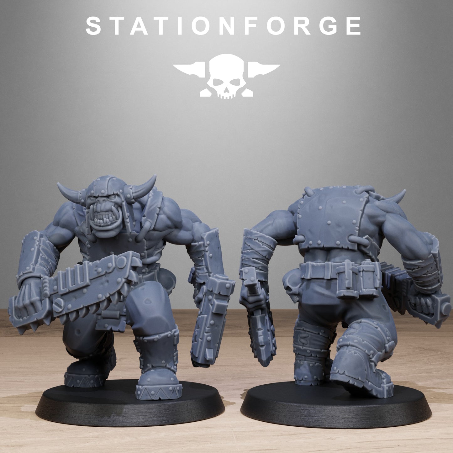 Orkaz Bros Infantry (x10) - TTRPG - Wargaming - Grimdark