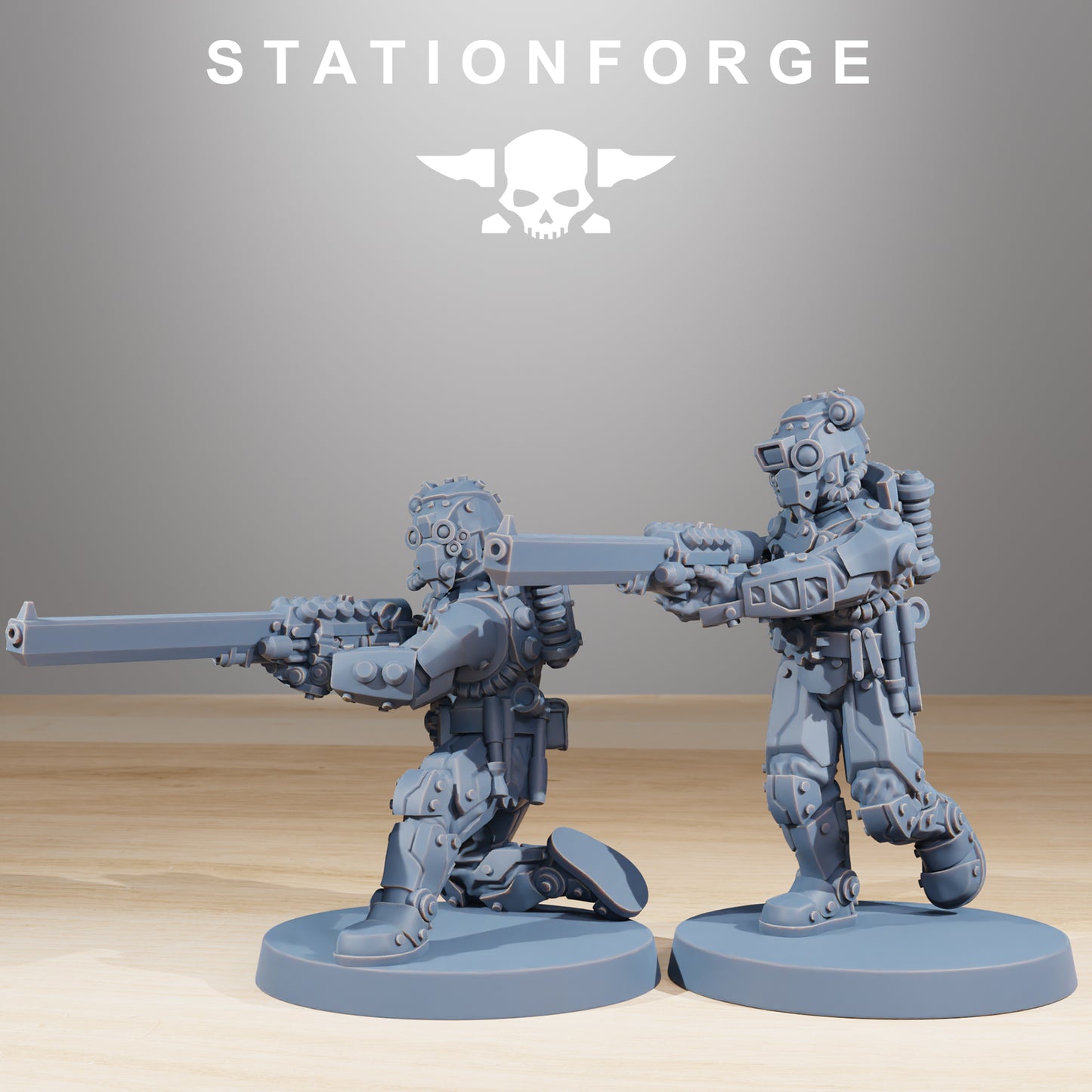 Scavenger Security Patrol (x10) - TTRPG - Wargaming - Grimdark