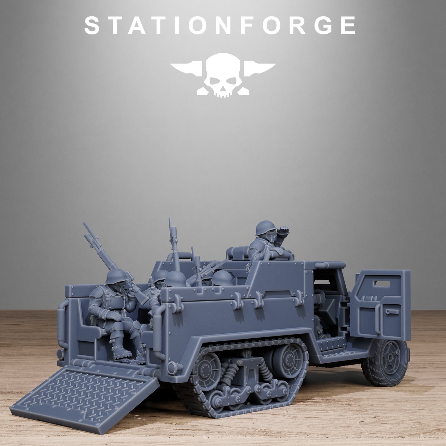 FreeGuard Half Track - TTRPG - Wargaming - Grimdark