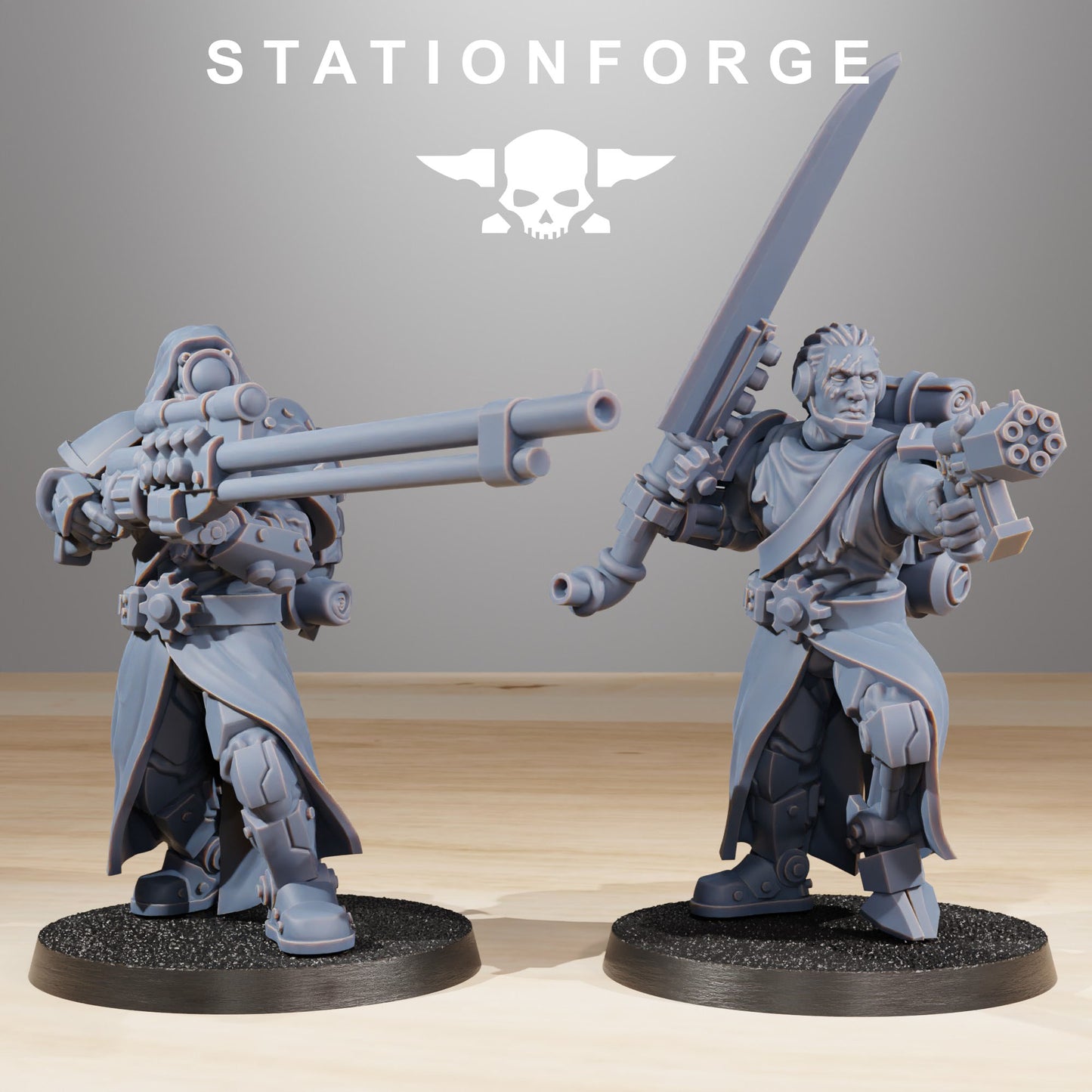Scavenger infantry (x24) - TTRPG - Wargaming - Grimdark