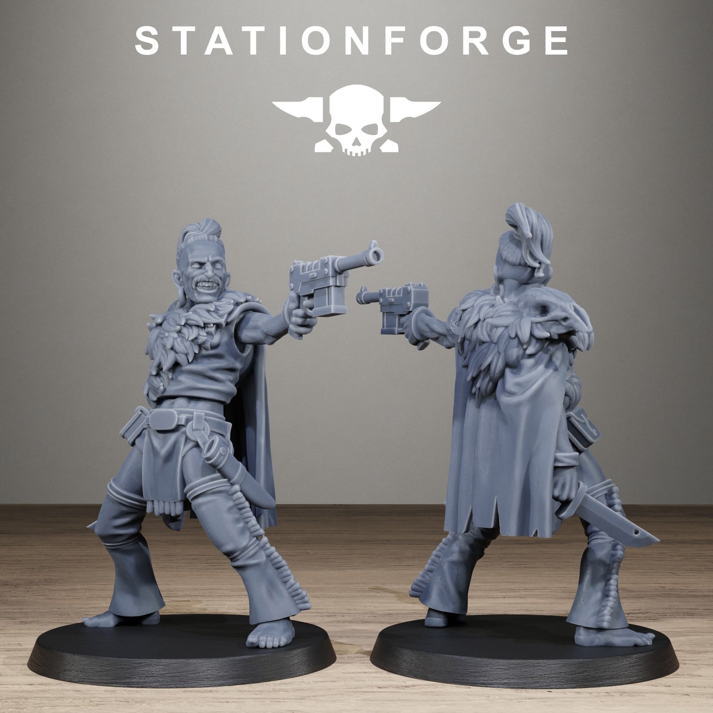 Techno Savages Scrap Tribers (x10) - TTRPG - Wargaming - Grimdark
