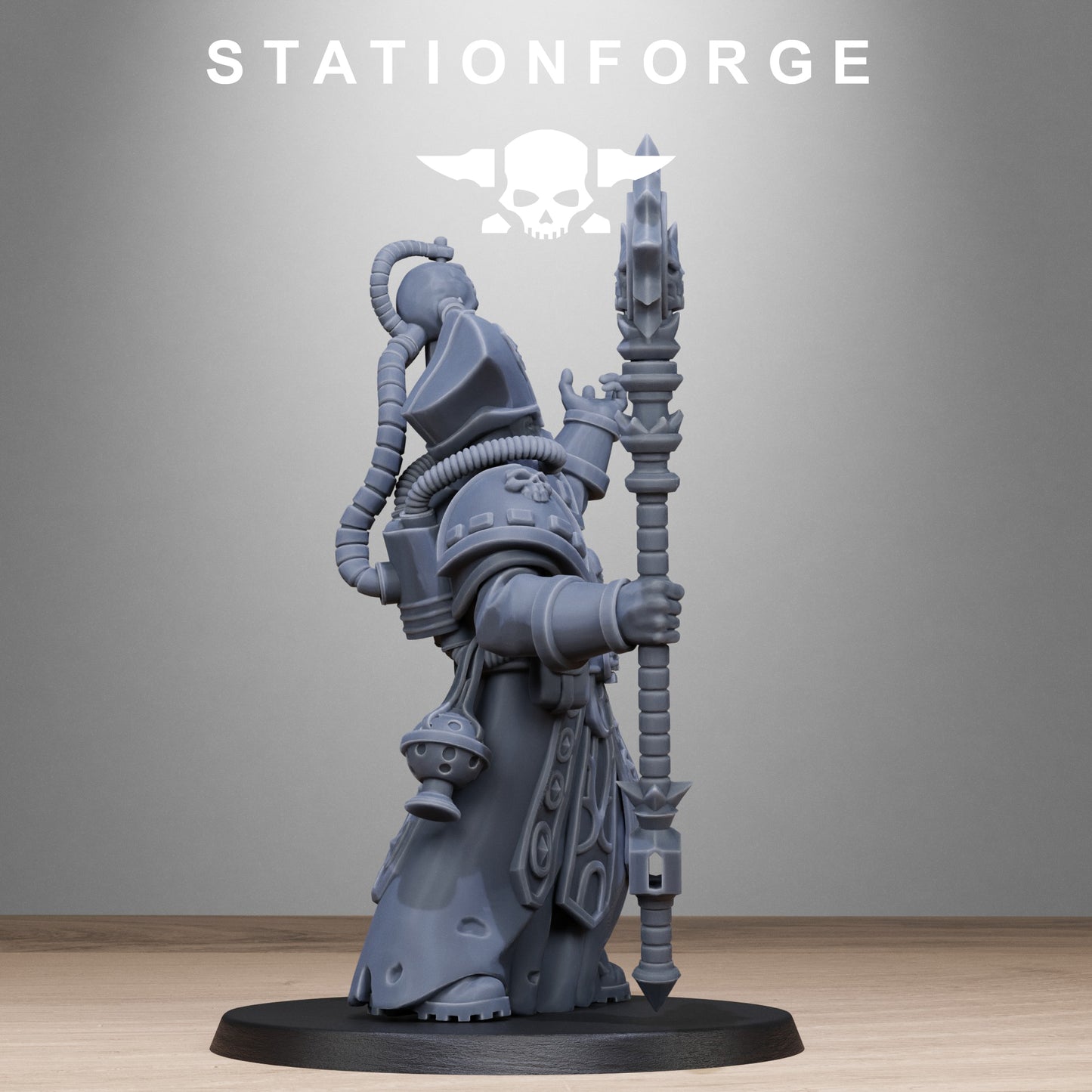 Vodalites Priest - by Station Forge - TTRPG - Wargaming - Grimdark