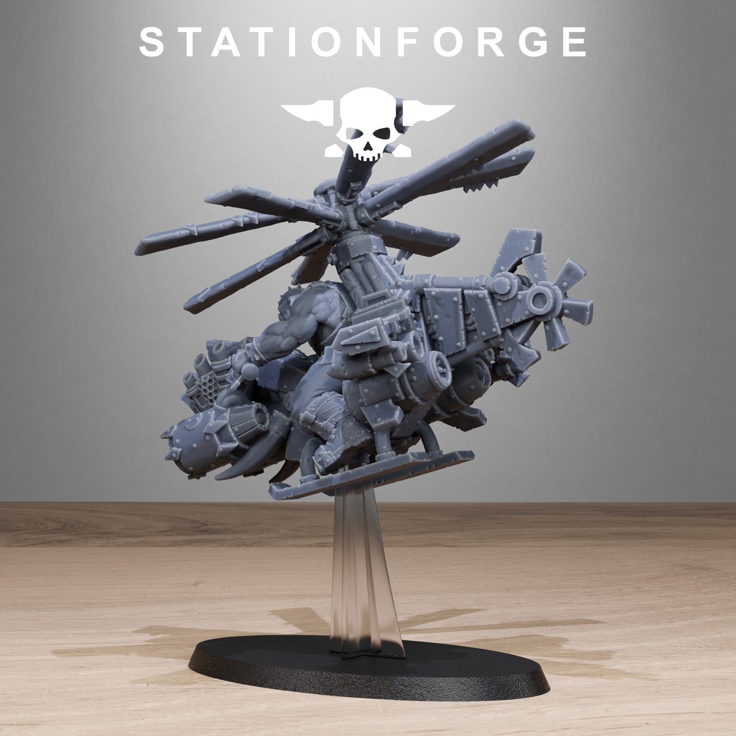 Orkaz Helicopters (x3) - TTRPG - Wargaming - Grimdark