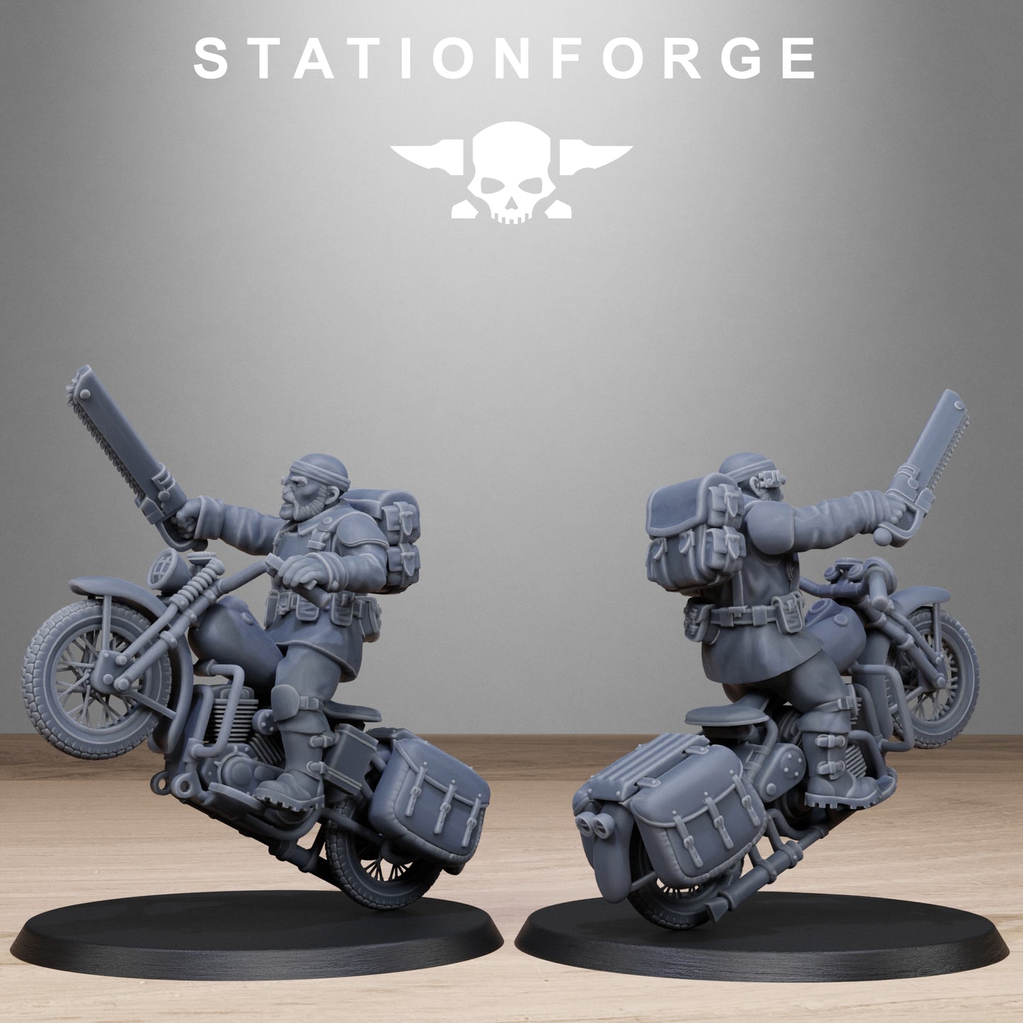 FreeGuard Bikers (x10) - TTRPG - Wargaming - Grimdark
