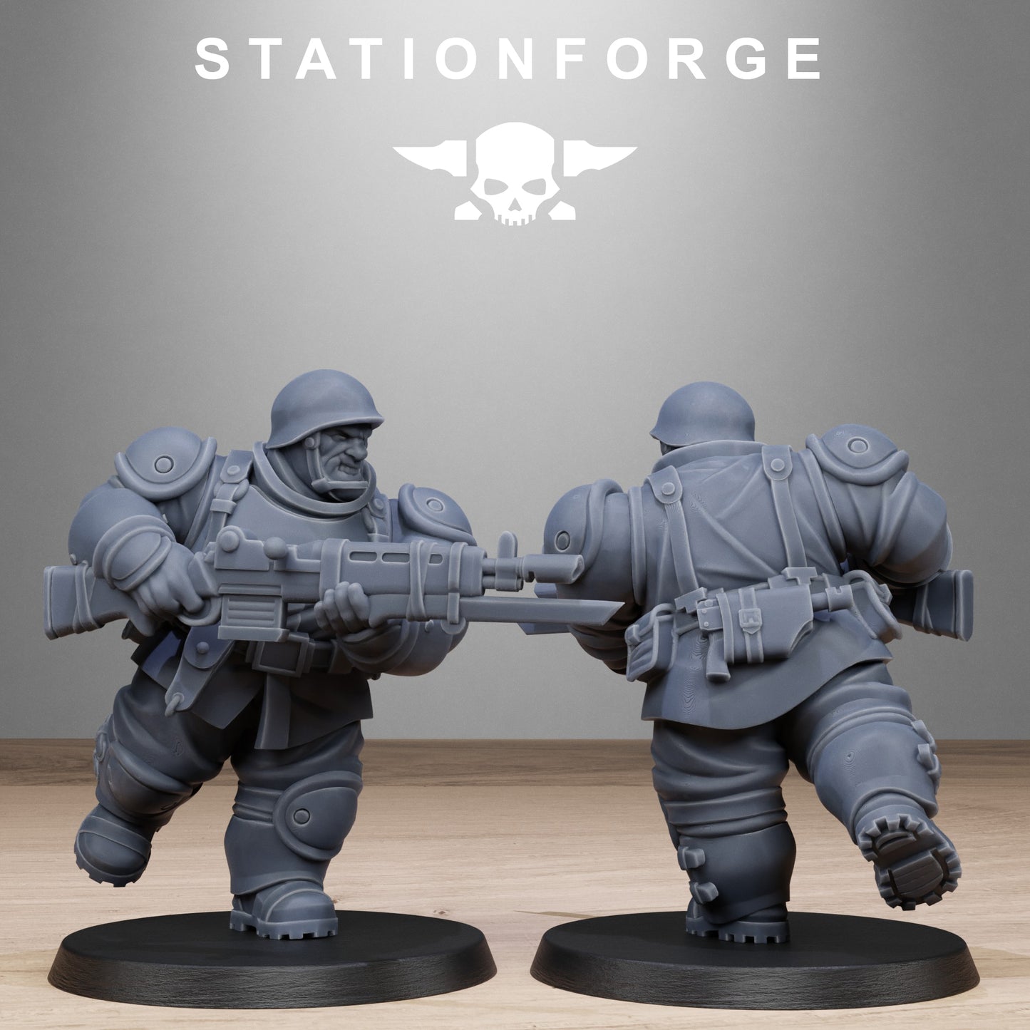 FreeGuard Armored Mutants (x10) - TTRPG - Wargaming - Grimdark