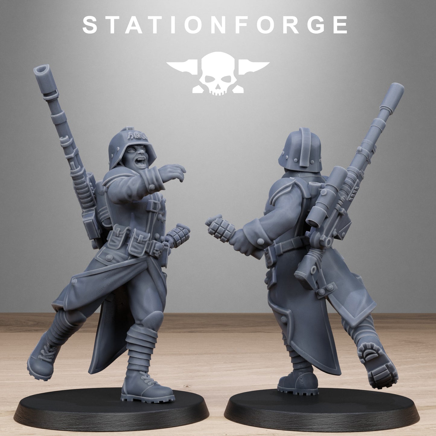GrimGuard Steel Sisters (x10) TTRPG - Wargaming - Grimdark