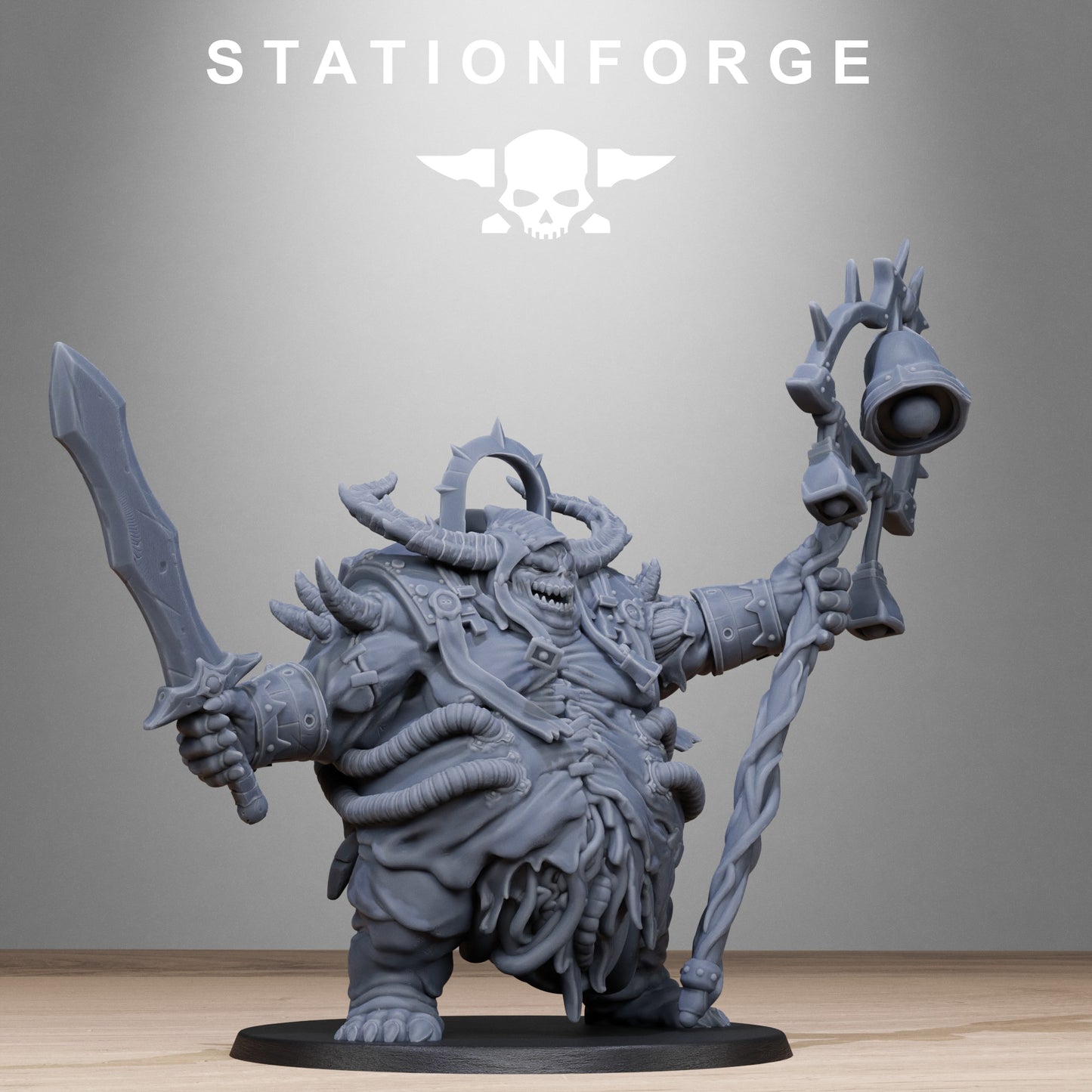 Corrupted Lord of the Filth - by Station Forge - TTRPG - Wargaming - Grimdark