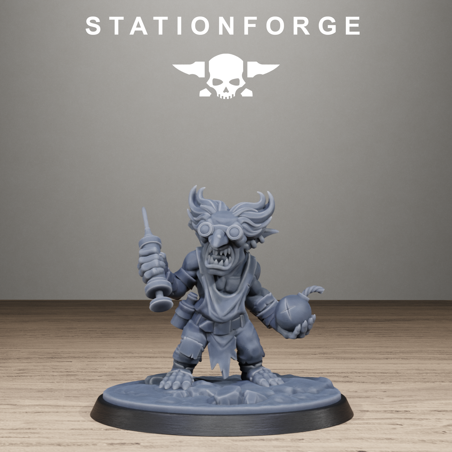 Orkaz Mad Scientist (x2) - TTRPG - Wargaming - Grimdark