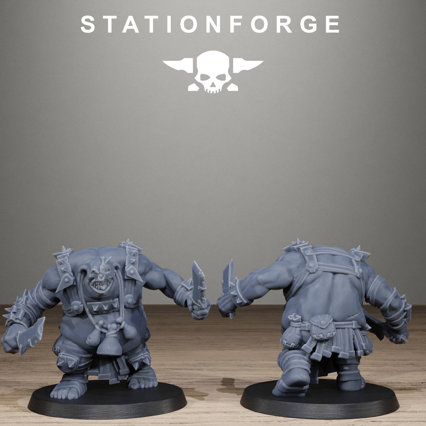 Orkaz Belly Bustas Infantry (x10) - TTRPG - Wargaming - Grimdark
