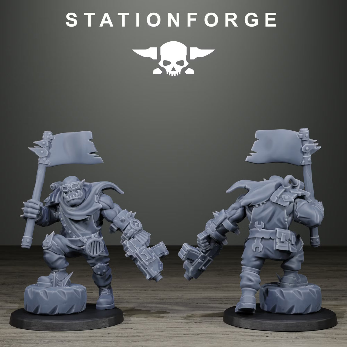Orkaz Scrappers (x10) - TTRPG - Wargaming - Grimdark
