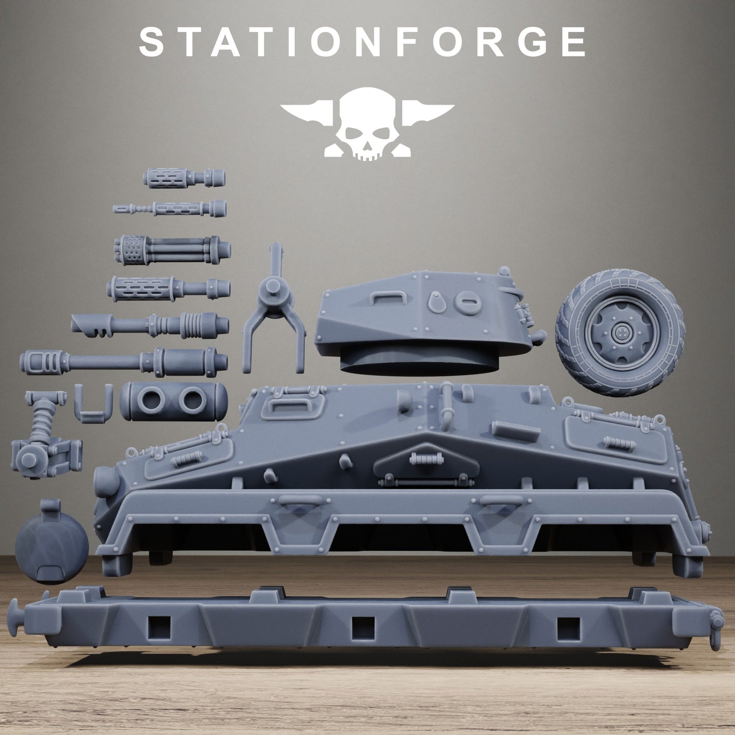 GrimGuard Iron Tank  - TTRPG Wargaming - Grimdark