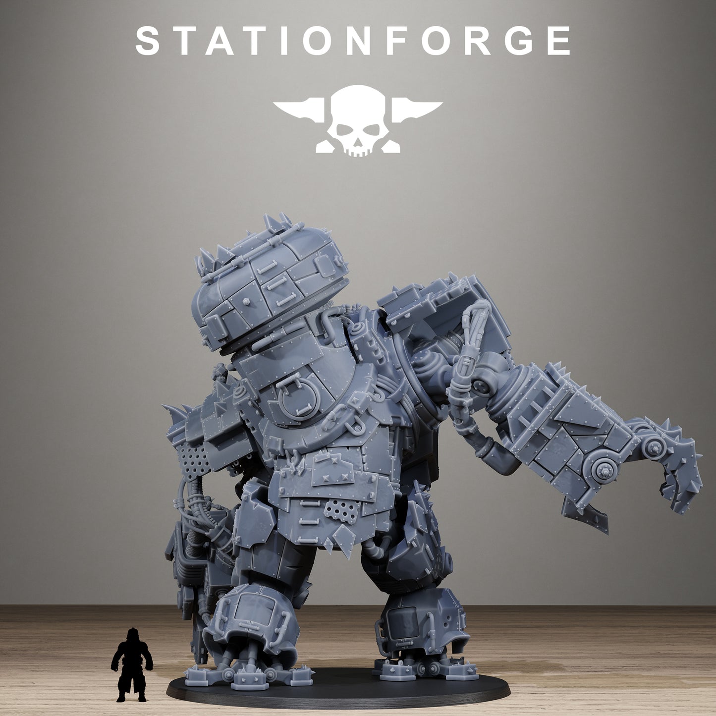 Orkaz Iron Giant - TTRPG - Wargaming - Construct - Grimdark