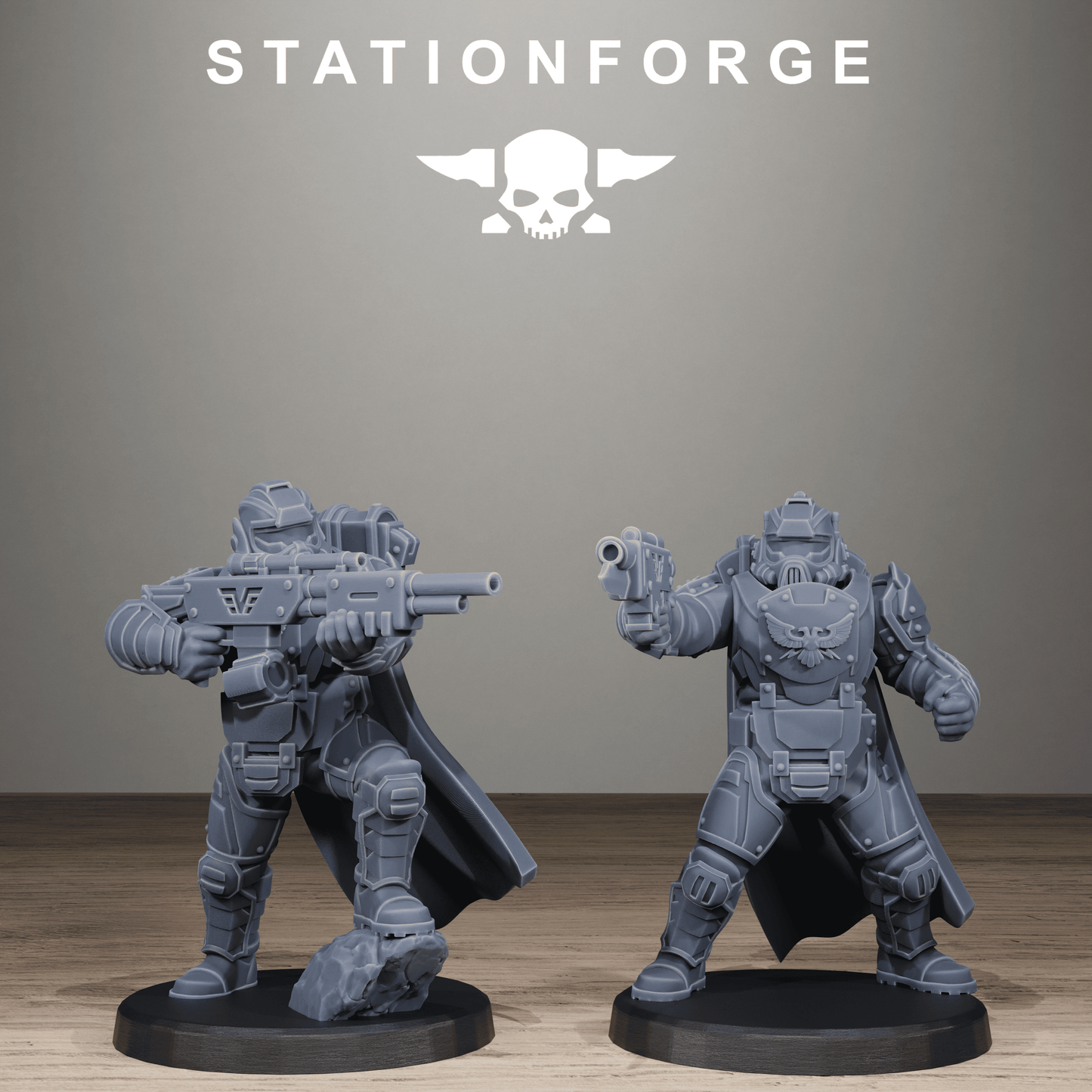 Vaskar Heavy Squad (x11) - TTRPG - Wargaming - Grimdark