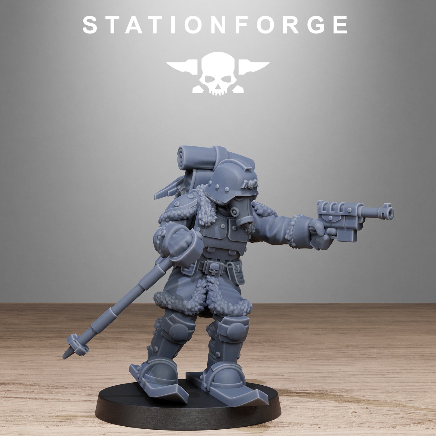GrimGuard Frostwatch Patrol (x10) - TTRPG - Wargaming - Sci-Fi - Grimdark