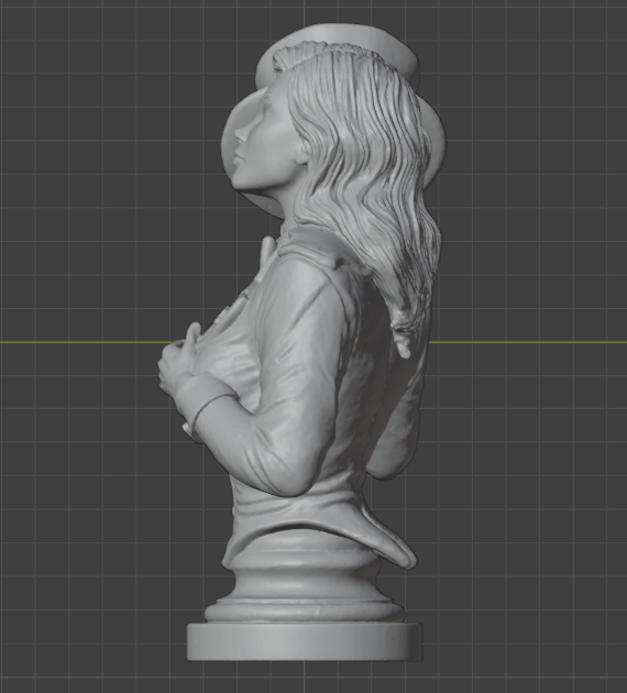 Zatanna Bust(75mm to 500mm) - Unassembled/Unpainted/3D Print