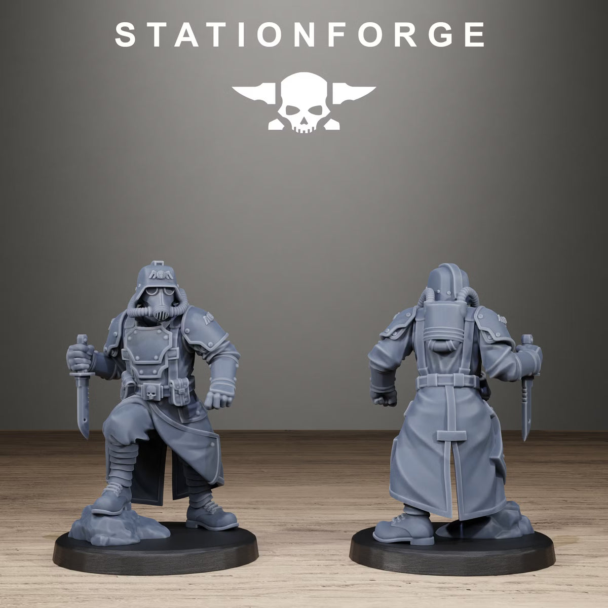 GrimGuard Melee Squad (x10) - TTRPG - Wargaming - Grimdark