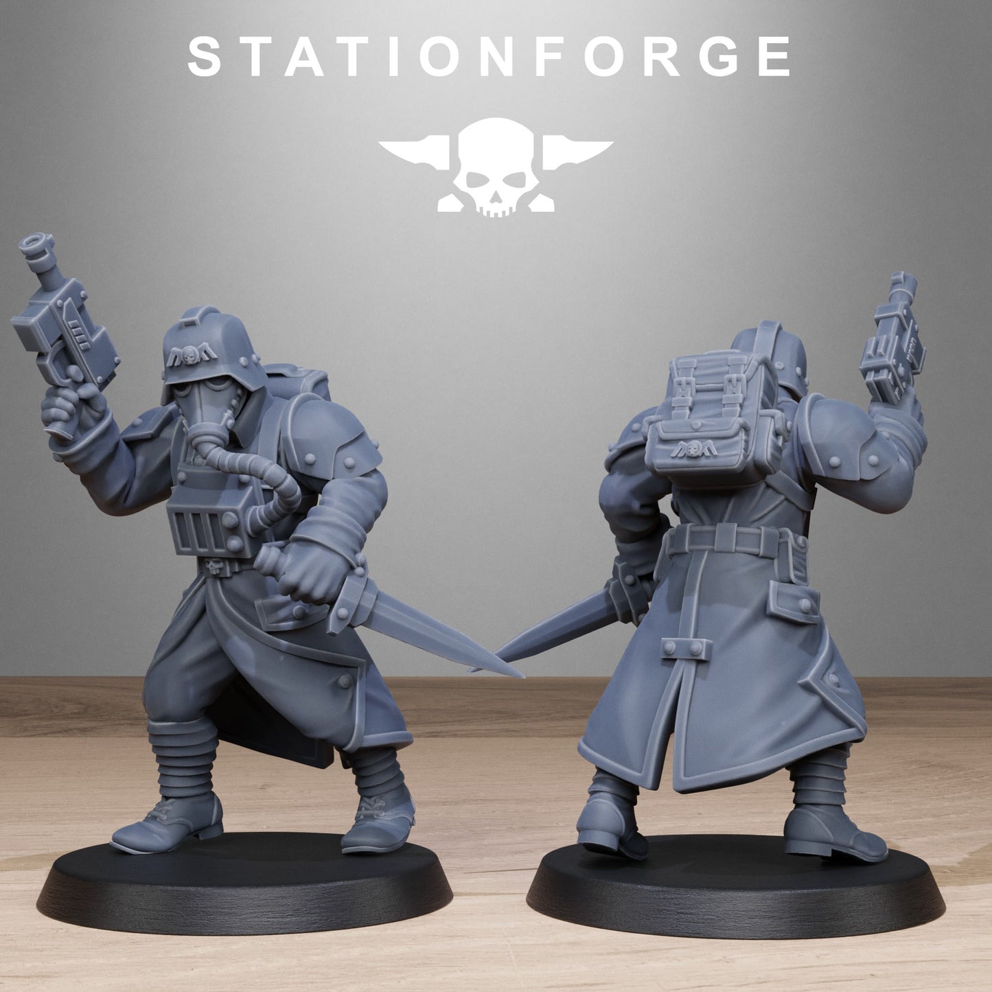 GrimGuard Vigils (x10) -TTRPG - Wargaming - Grimdark