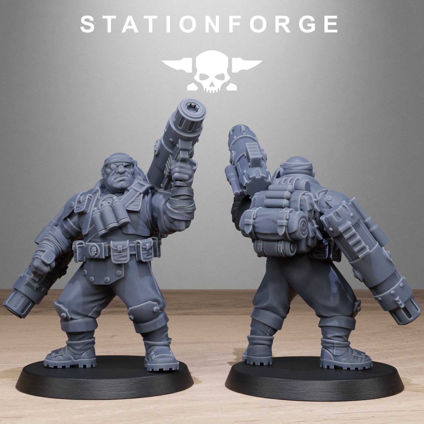 GrimGuard Jungle Fighter Mutants (x10) - TTRPG - Wargaming - Grimdark