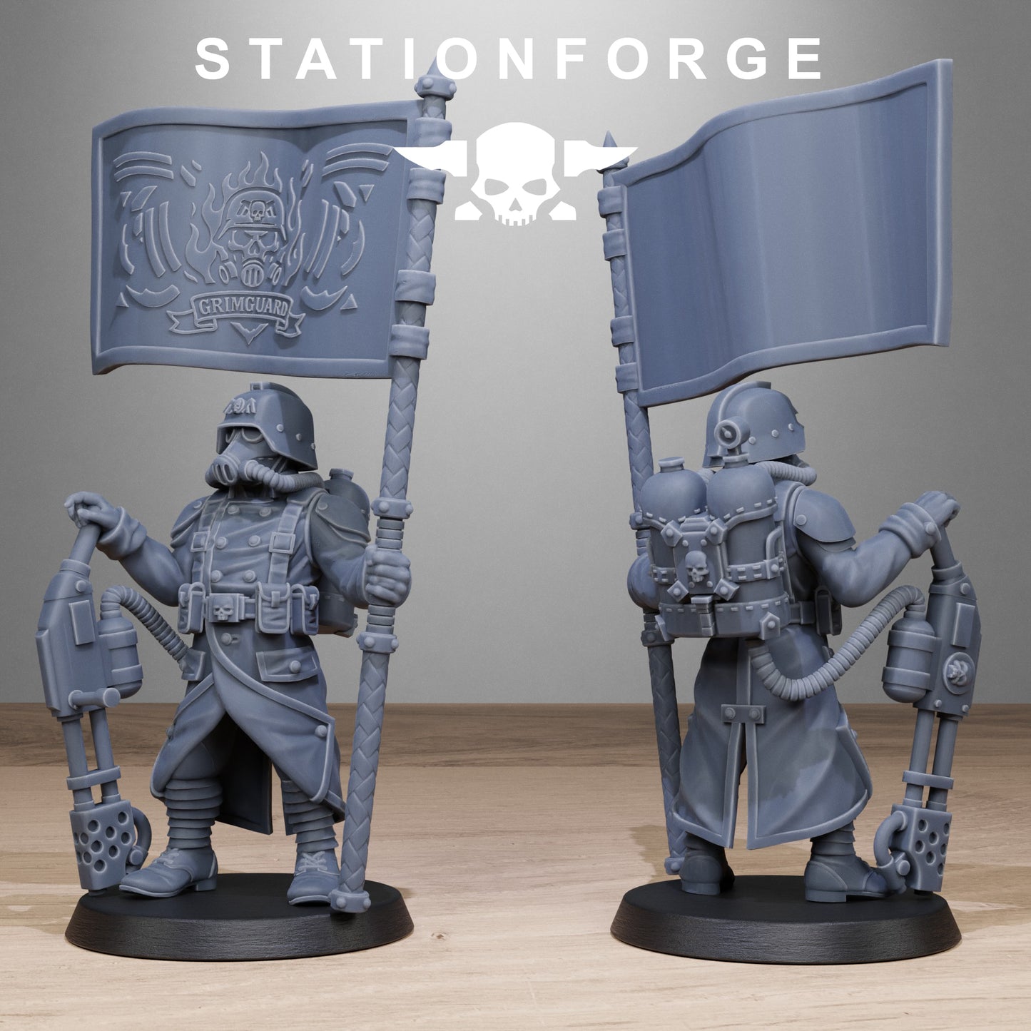 GrimGuard Flamers (x10) - TTRPG - Wargaming - Grimdark