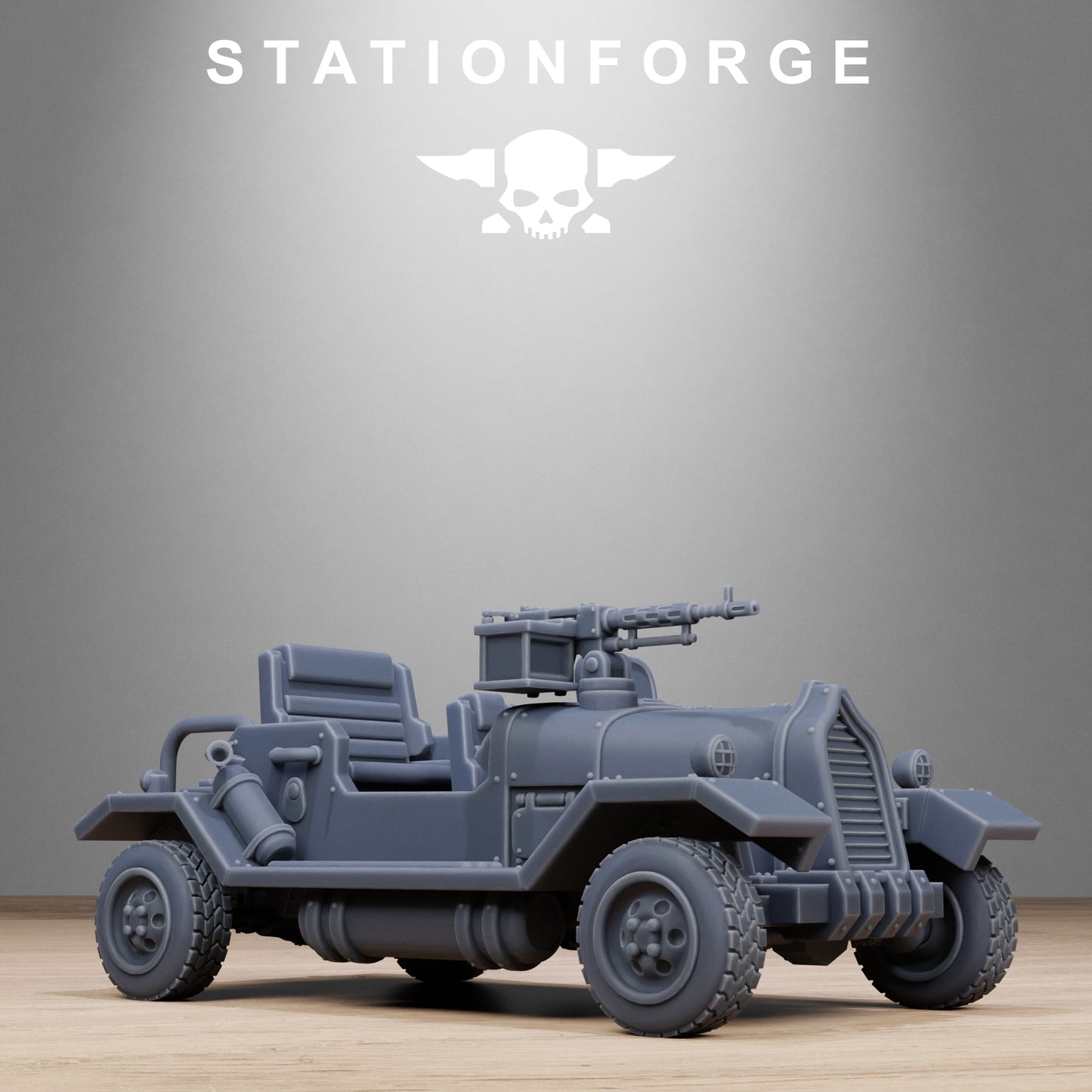 GrimGuard Support Vehicles (x2) - TTRPG - Wargaming - Grimdark