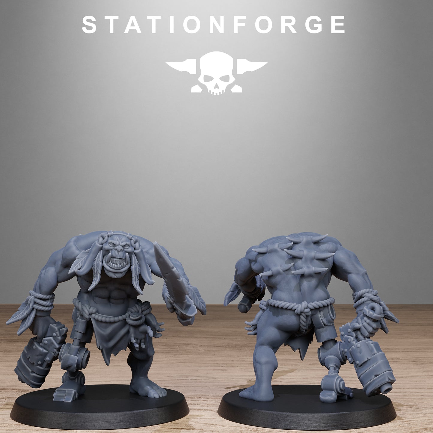 Orkaz Tribal Infantry (x10) - TTRPG - Wargaming - Grimdark
