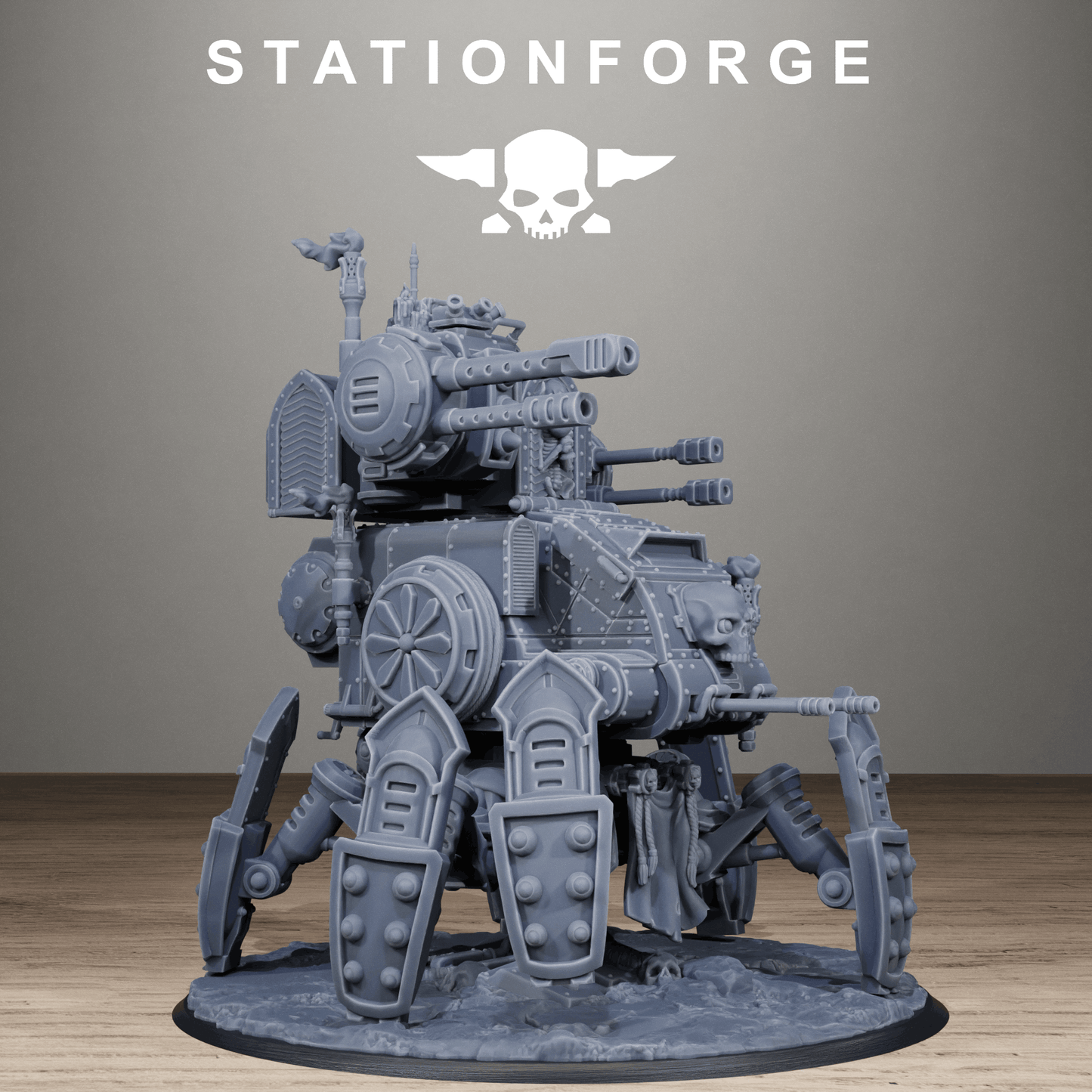 Scavenger Tank Walker - TTRPG - Wargaming - Grimdark