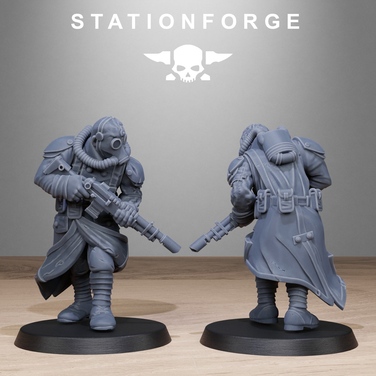 GrimGuard Radioactive Mutants (x10) - TTRPG - Wargaming - Grimdark