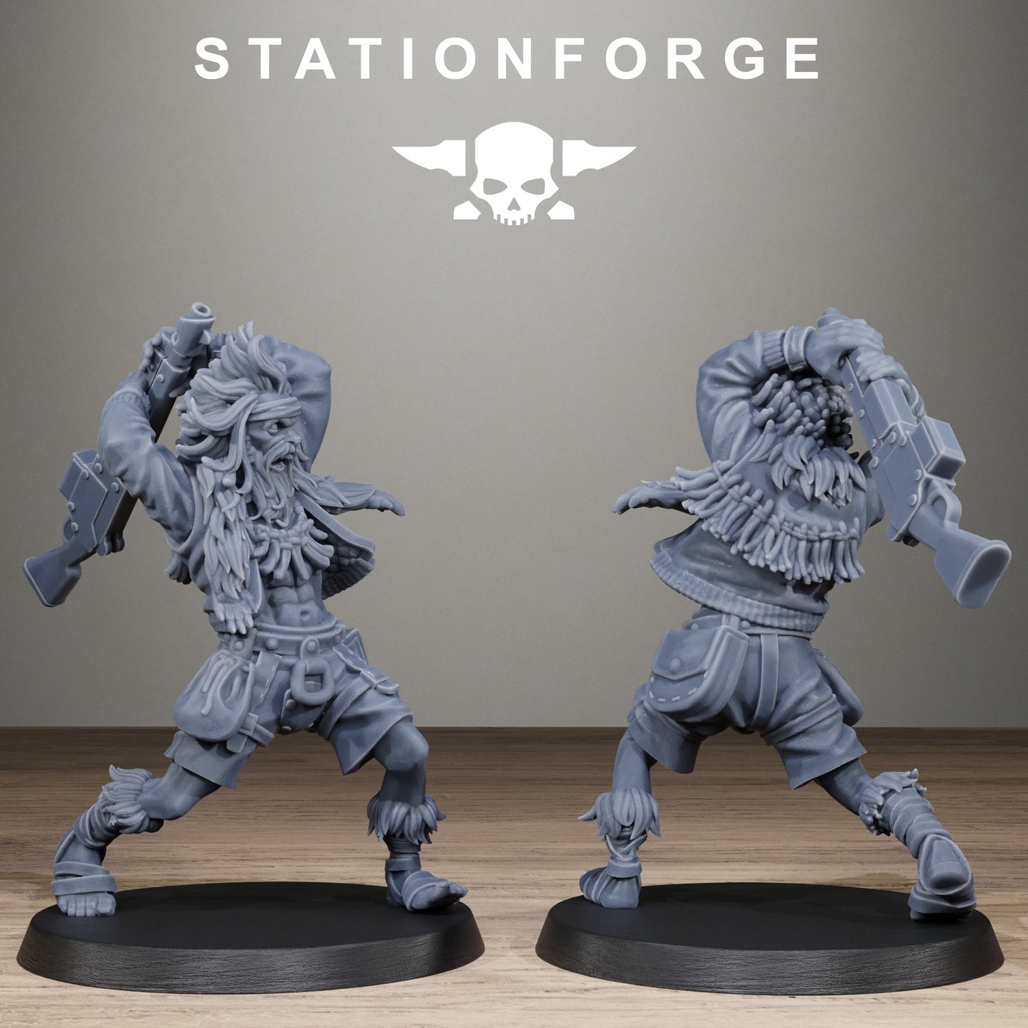 Techno Savages Scrap Tribers (x10) - TTRPG - Wargaming - Grimdark