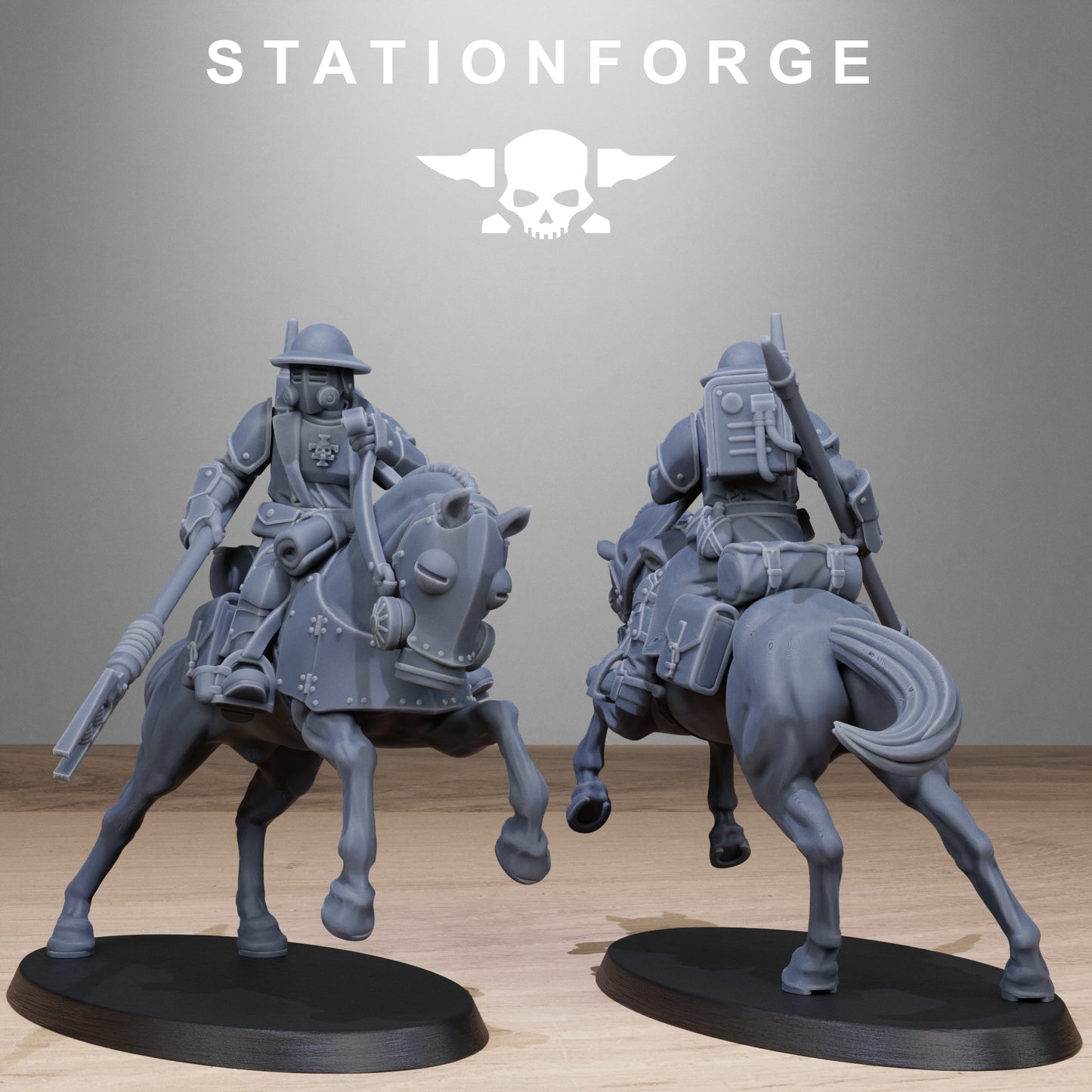 RoyalGuard Cavalry (x11) - TTRPG - Wargaming - Grimdark