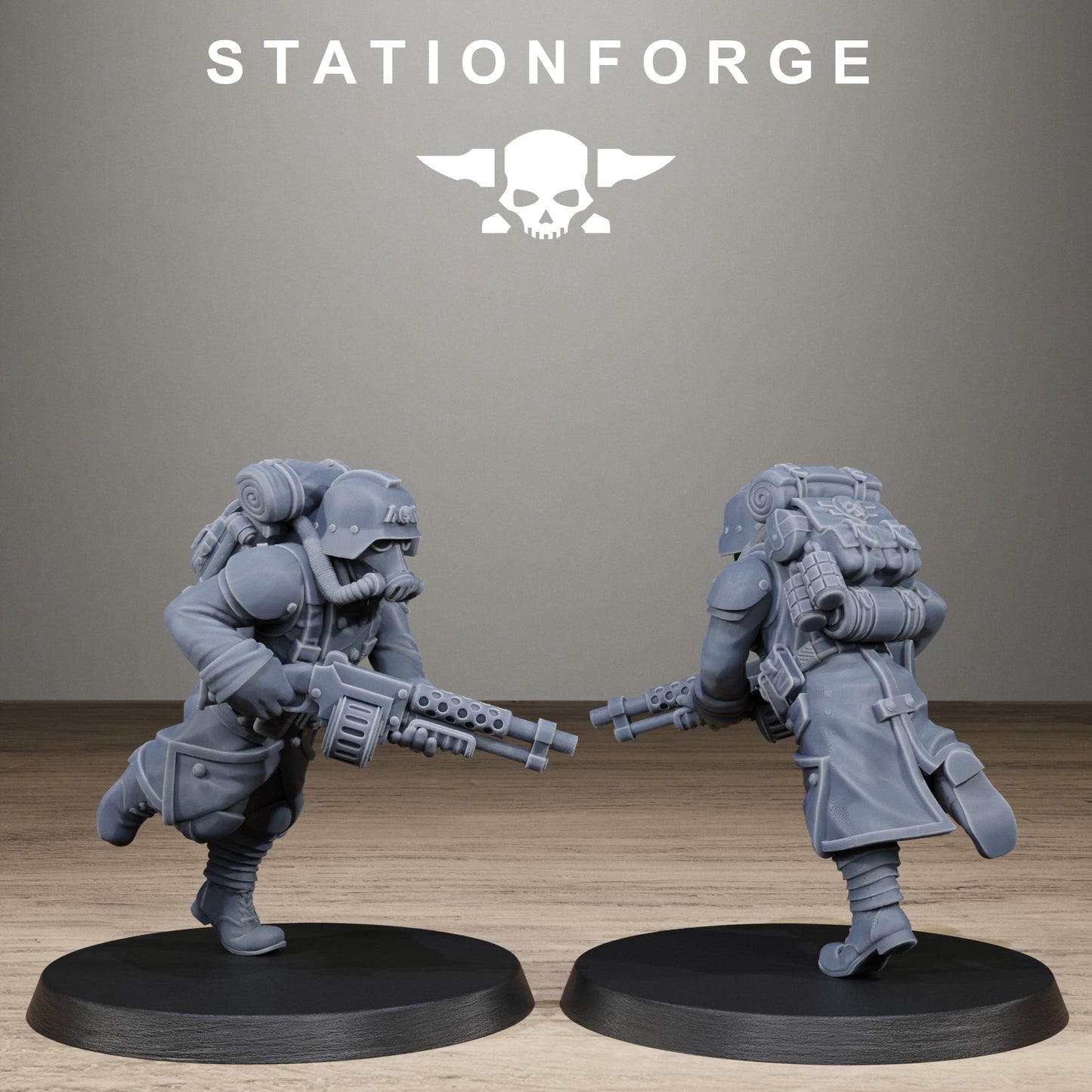 GrimGuard Trench Raiders (x10) - TTRPG - Wargaming - Grimdark