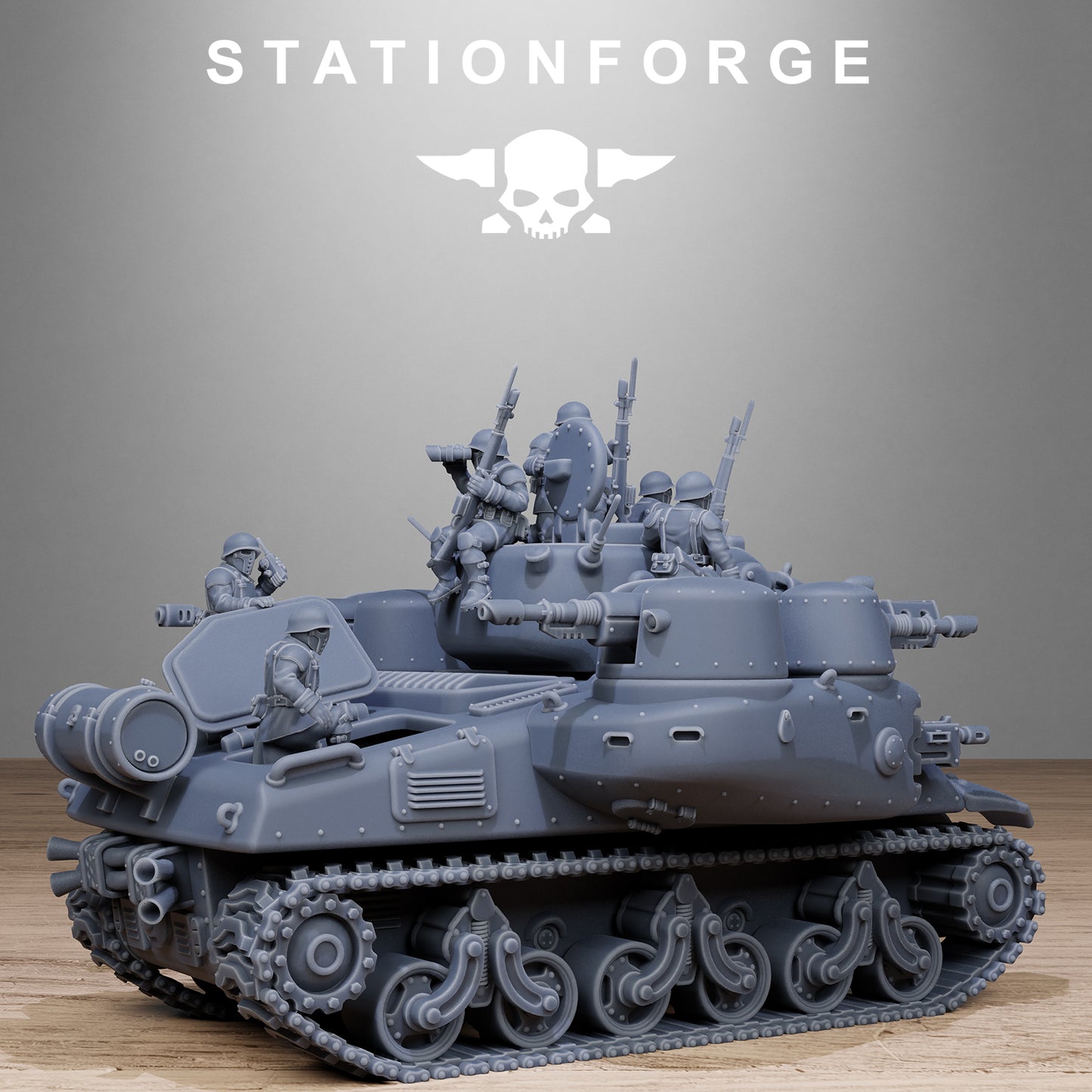 FreeGuard Battle Tank - TTRPG - Wargaming - Grimdark