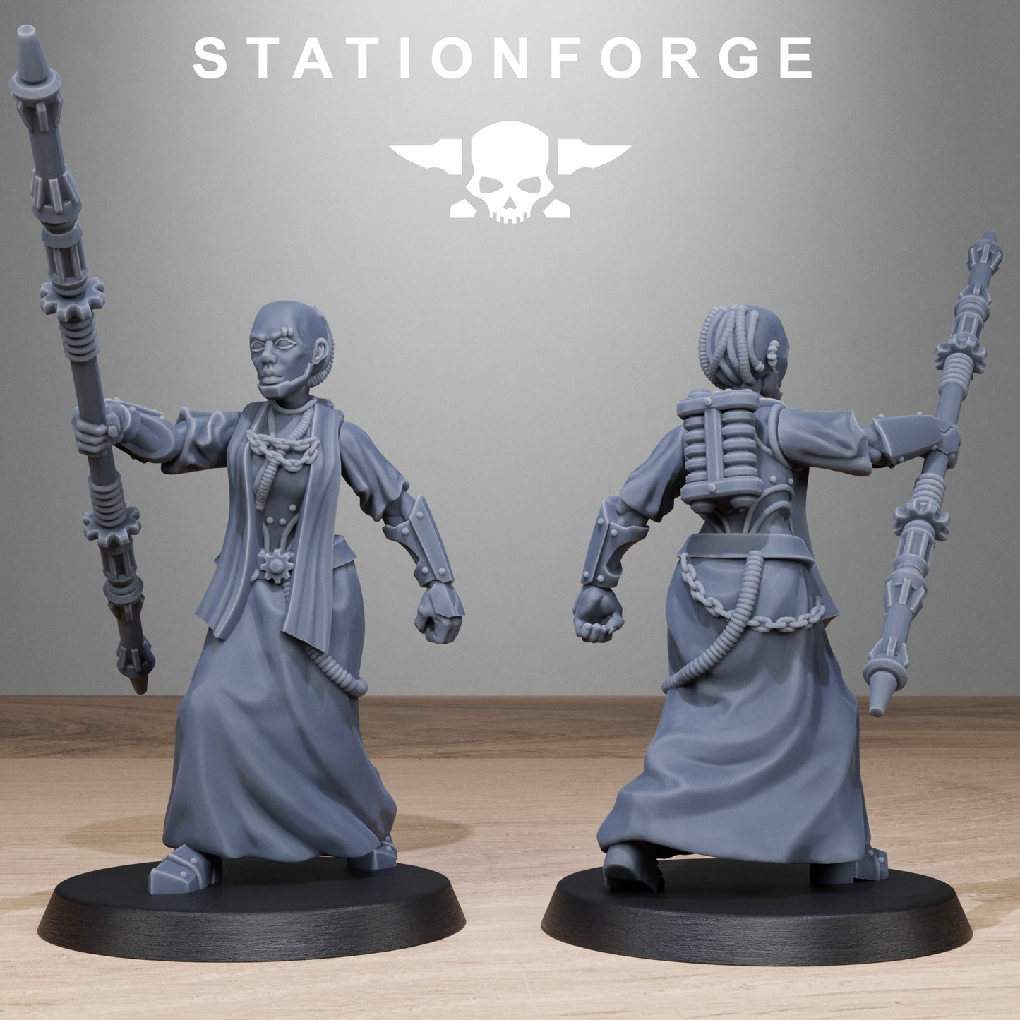 Scavenger Sister Priests (x10) - TTRPG - Wargaming - Grimdark