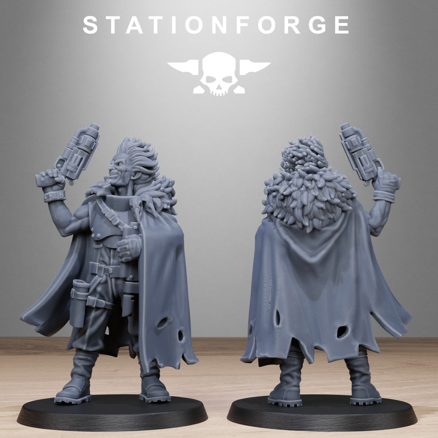Techno Savage Barbarians (x10) - TTRPG - Wargaming - Grimdark