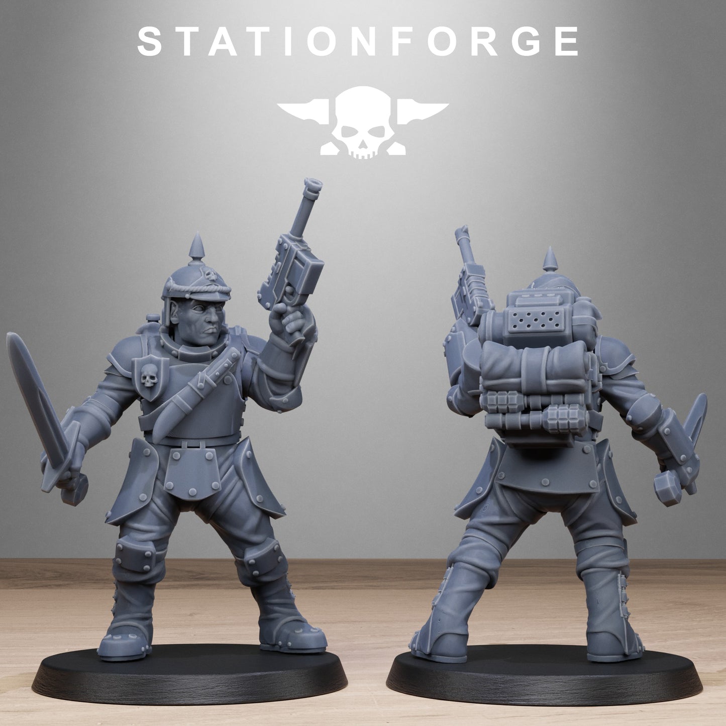 RoyalGuard Bastioners (x10) - TTRPG - Wargaming - Grimdark