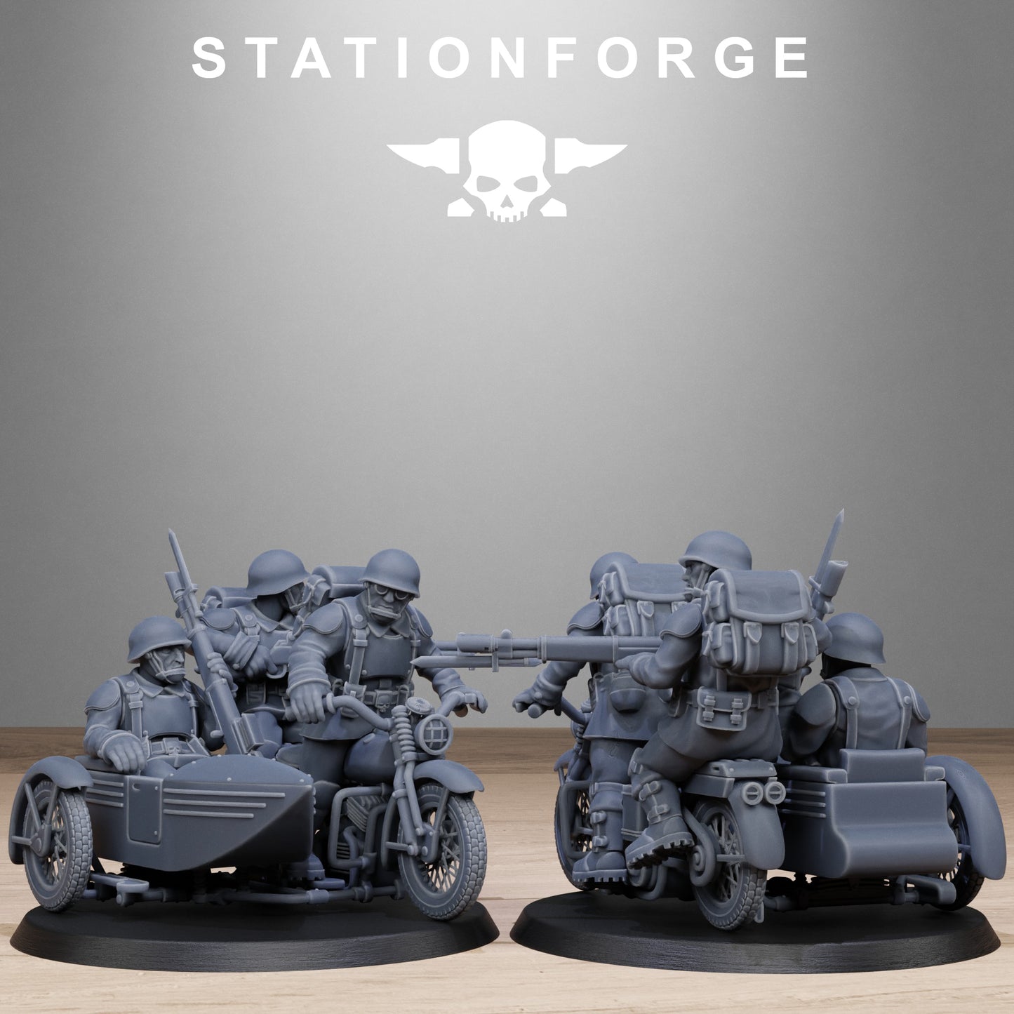 FreeGuard Bikers (x10) - TTRPG - Wargaming - Grimdark