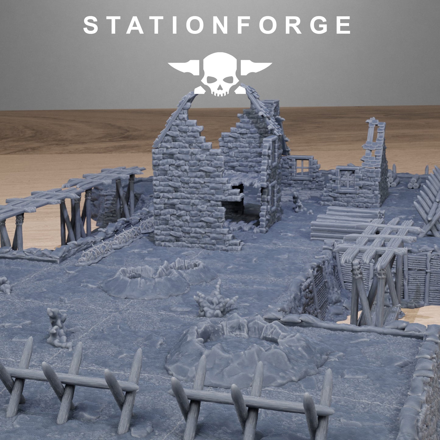 GrimGuard Trench Terrain ADD Ons - TTRPG - Wargaming Terrain - Grimdark