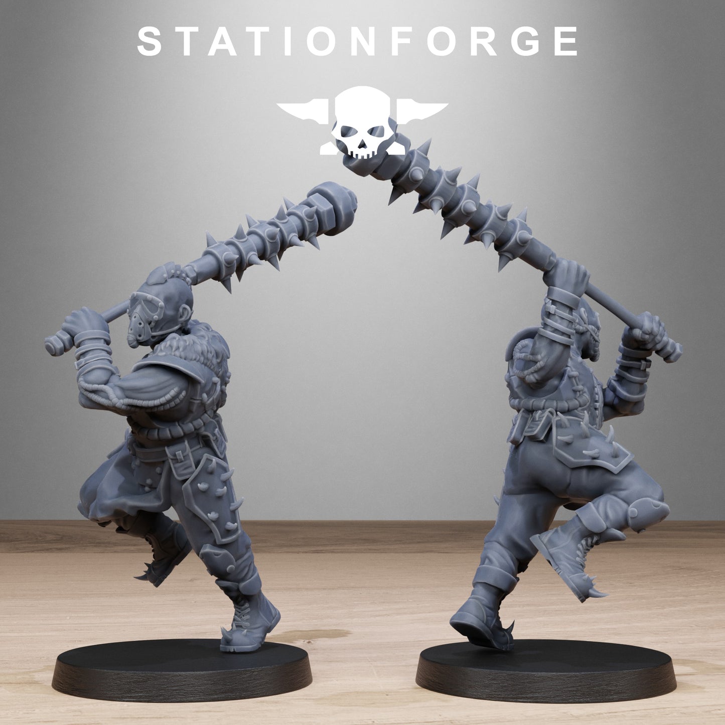 Corrupted Guard Spikers (x10) - TTRPG - Wargaming - Grimdark